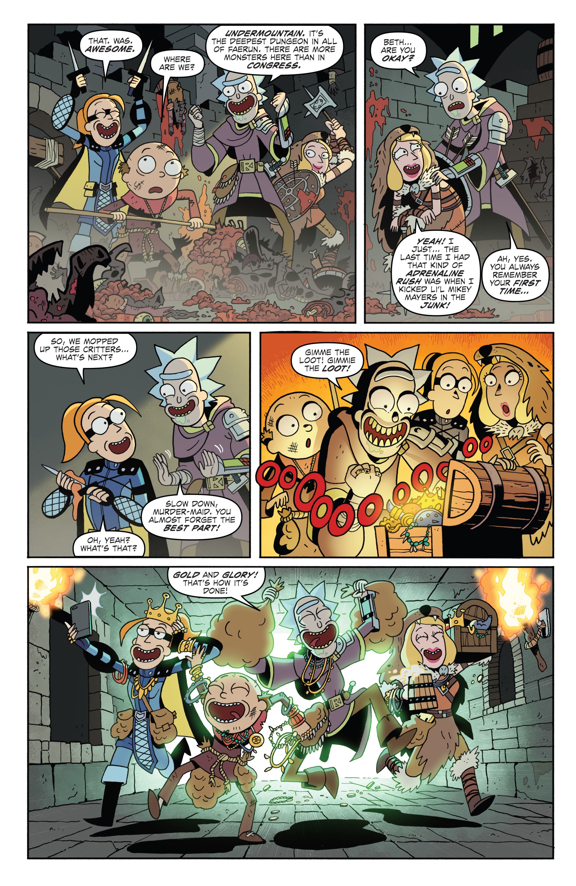 Rick and Morty vs. Dungeons & Dragons (2018-) issue 2 - Page 16