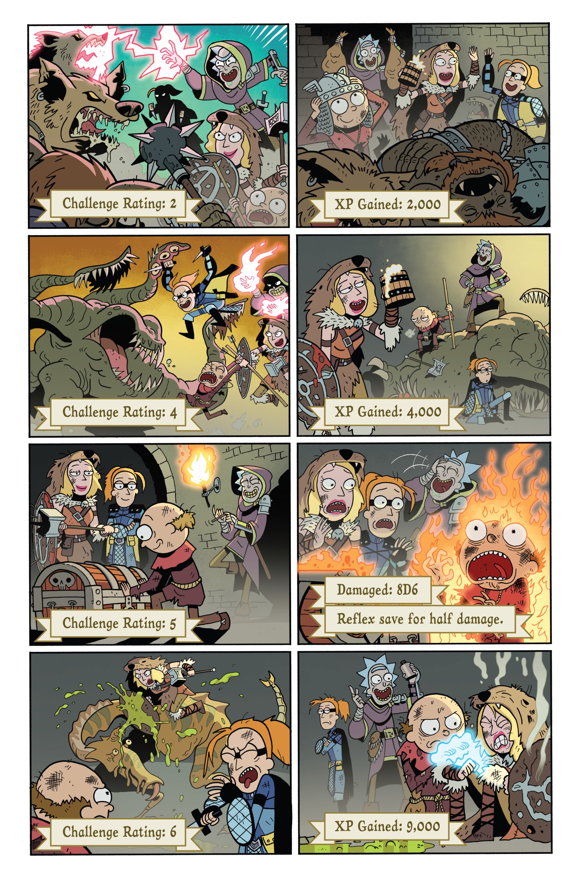 Rick and Morty vs. Dungeons & Dragons (2018-) issue 2 - Page 17