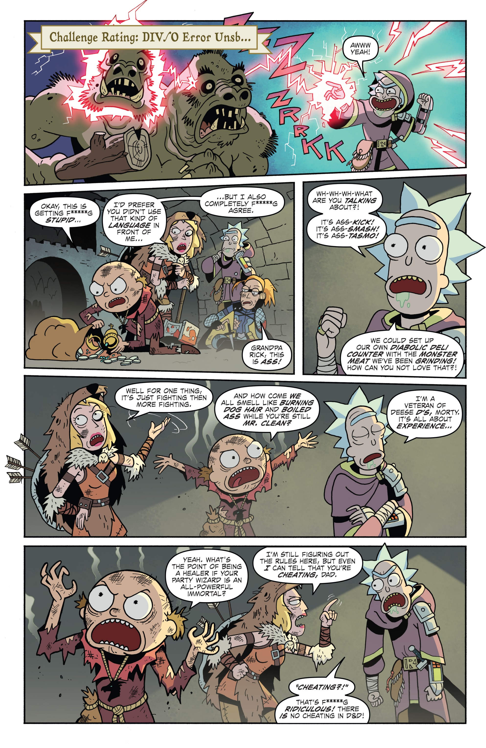 Rick and Morty vs. Dungeons & Dragons (2018-) issue 2 - Page 18