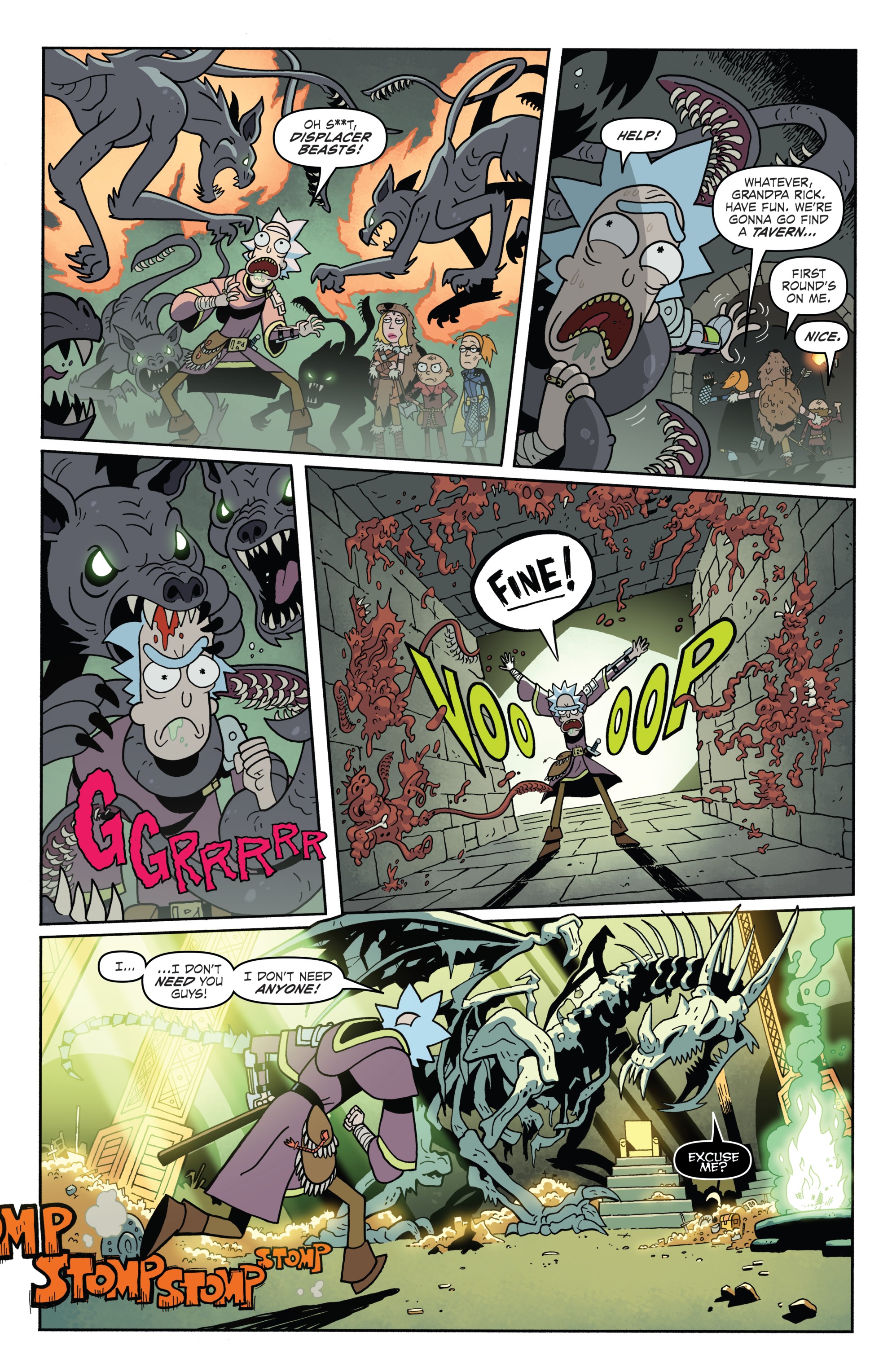 Rick and Morty vs. Dungeons & Dragons (2018-) issue 2 - Page 19