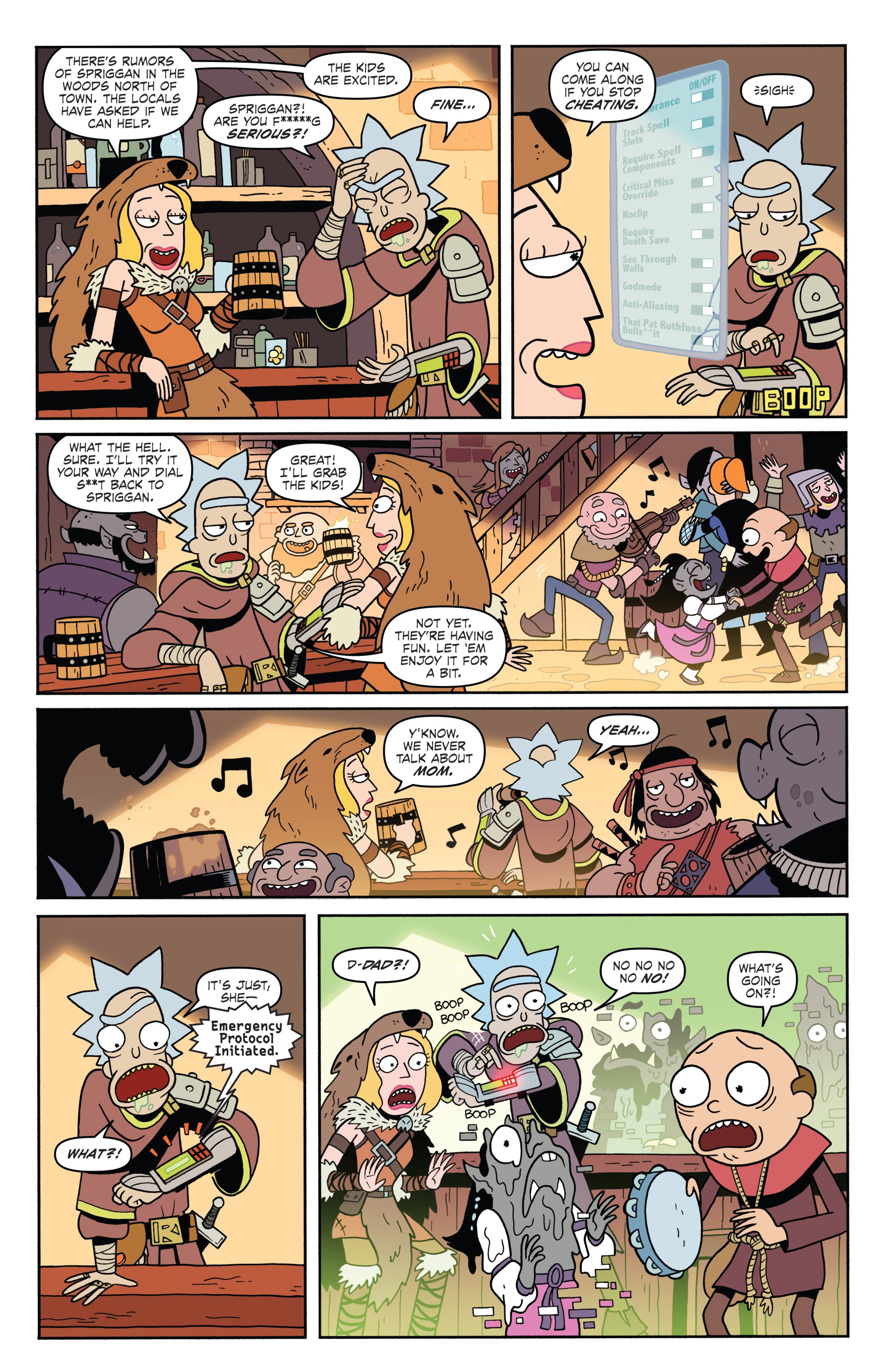 Rick And Morty Vs Dungeons And Dragons 2018 Chapter 2 Page 1 3853