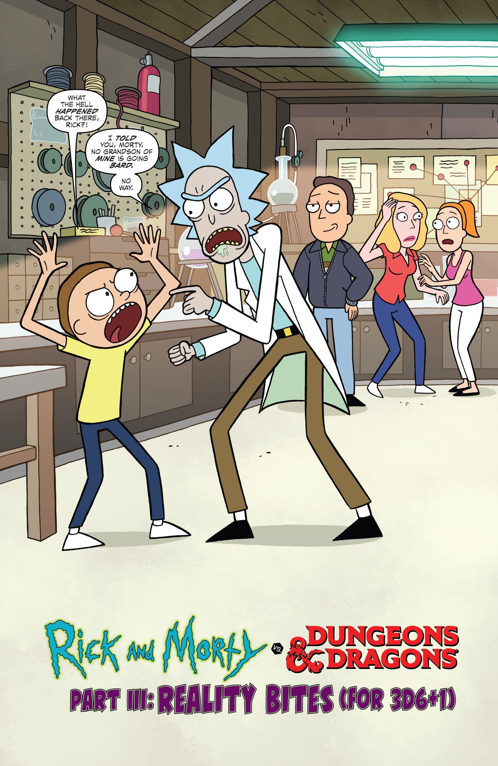 Rick and Morty vs. Dungeons & Dragons (2018-): Chapter 3 - Page 3