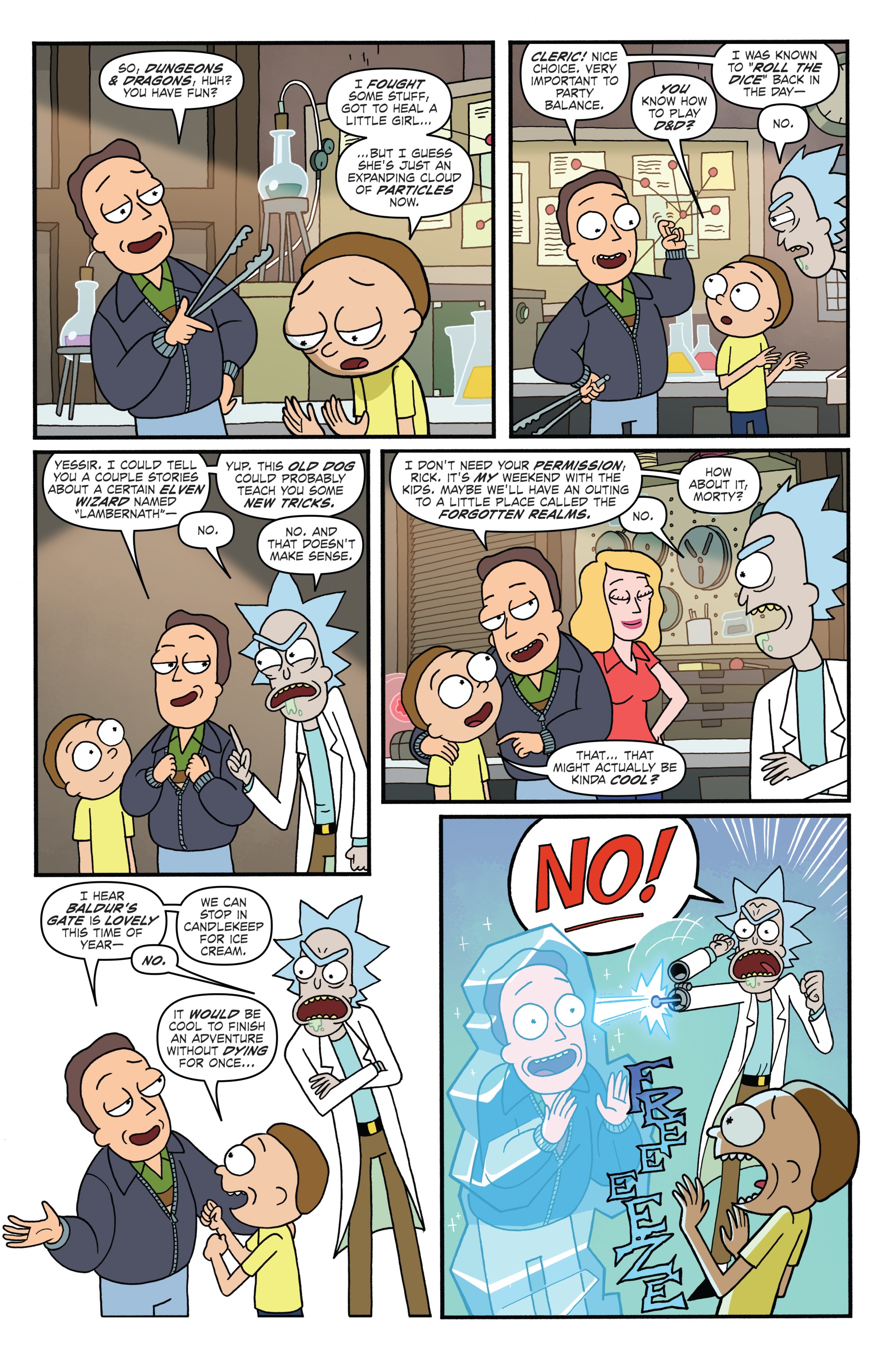 Rick and Morty vs. Dungeons & Dragons (2018-) issue 3 - Page 5