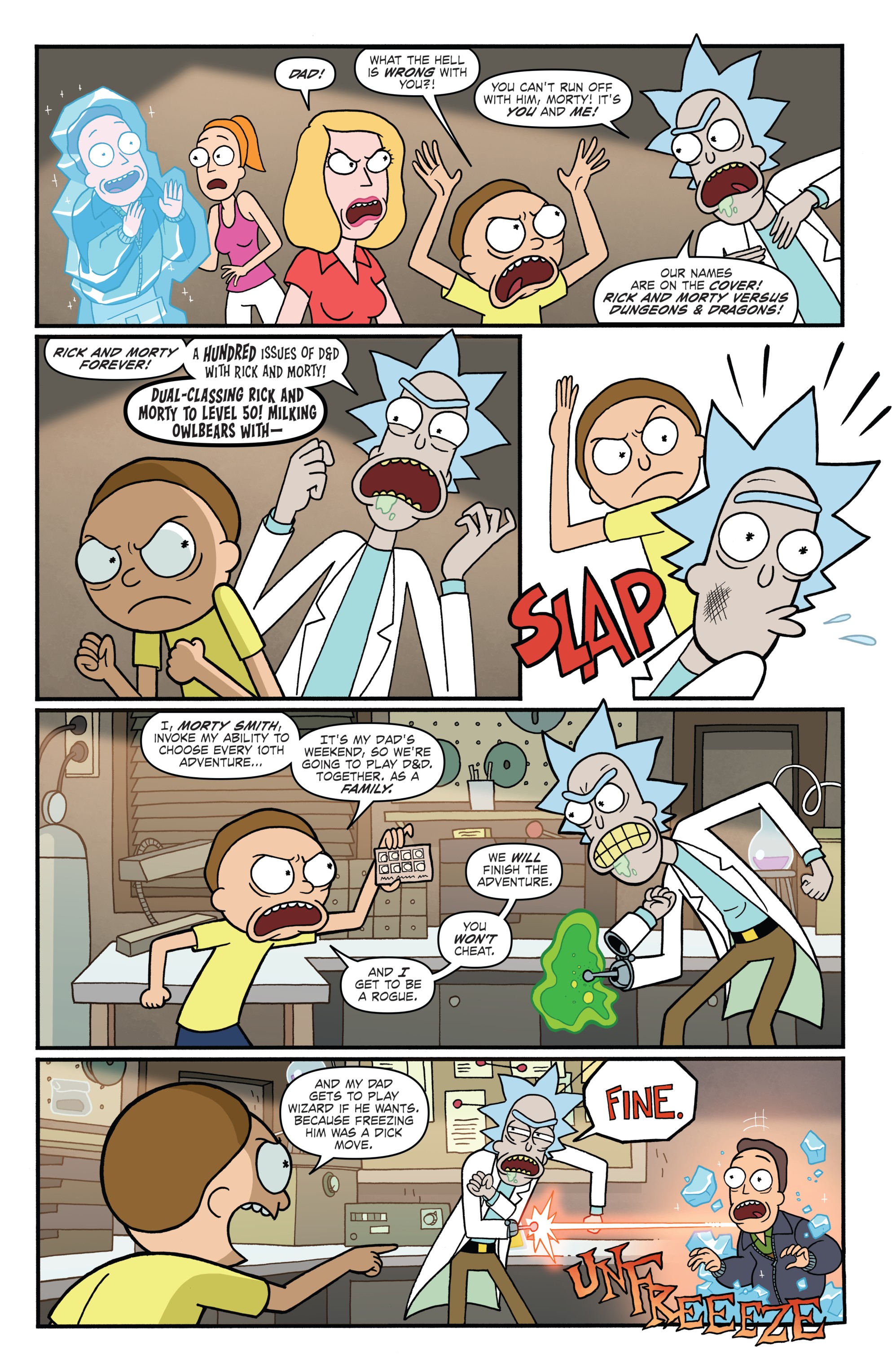 Rick and Morty vs. Dungeons & Dragons (2018-) issue 3 - Page 6