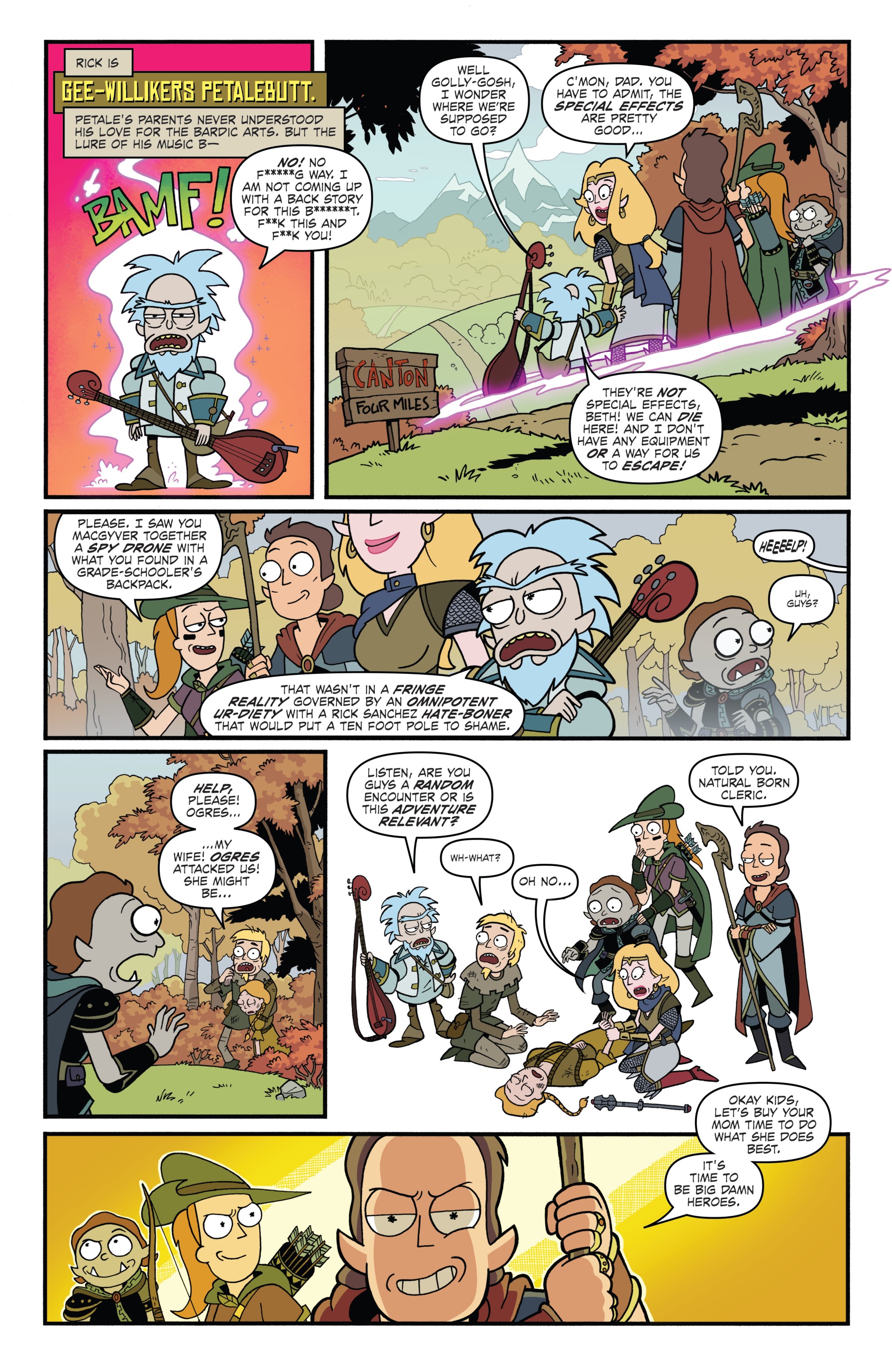 Rick and Morty vs. Dungeons & Dragons (2018-) issue 3 - Page 14