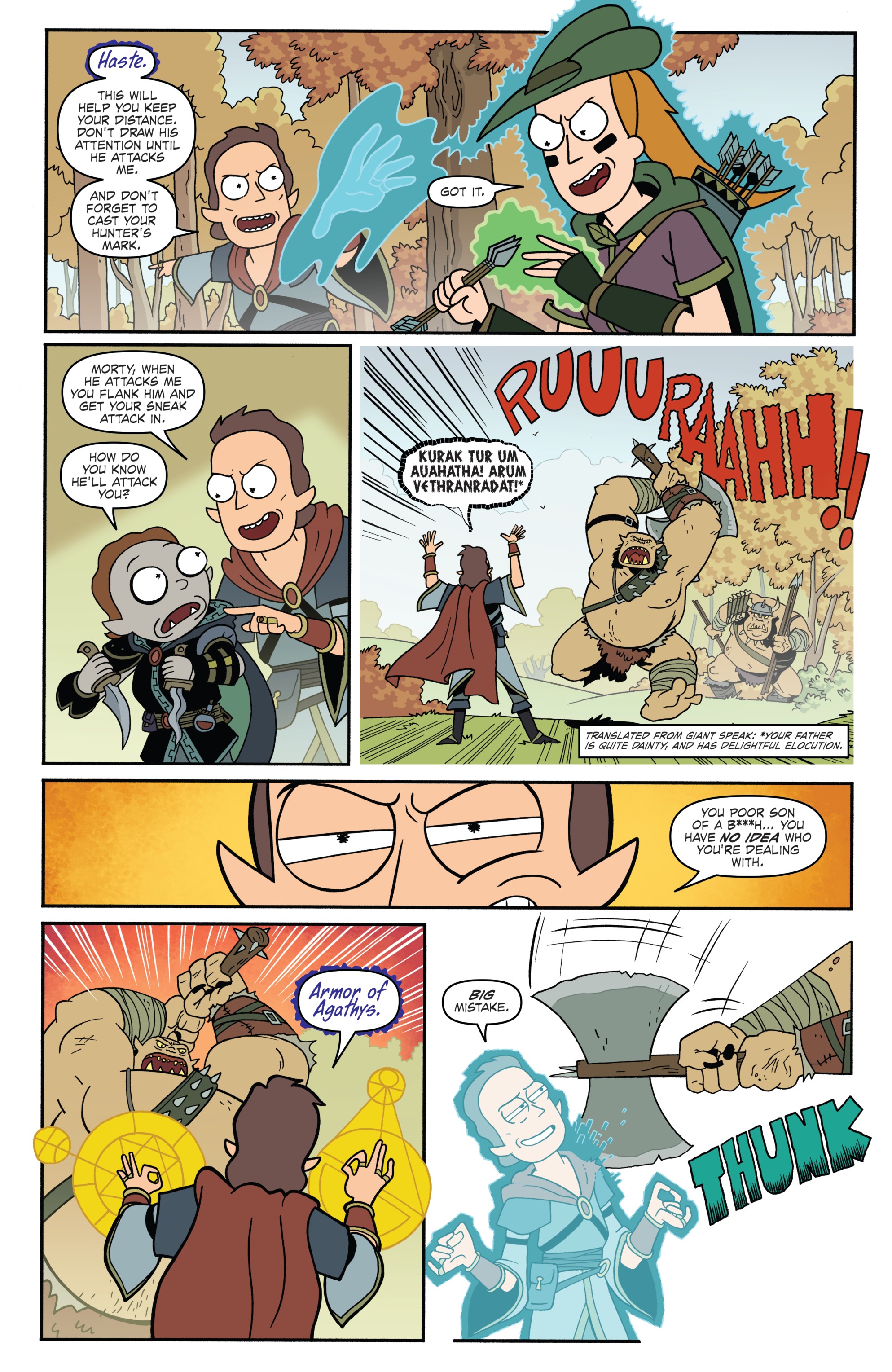 Rick and Morty vs. Dungeons & Dragons (2018-) issue 3 - Page 16