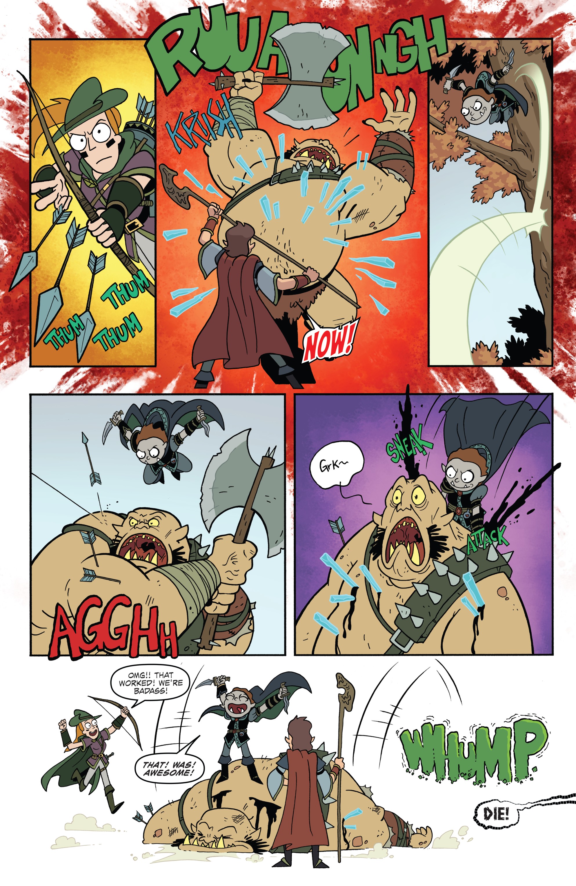 Rick and Morty vs. Dungeons & Dragons (2018-) issue 3 - Page 17