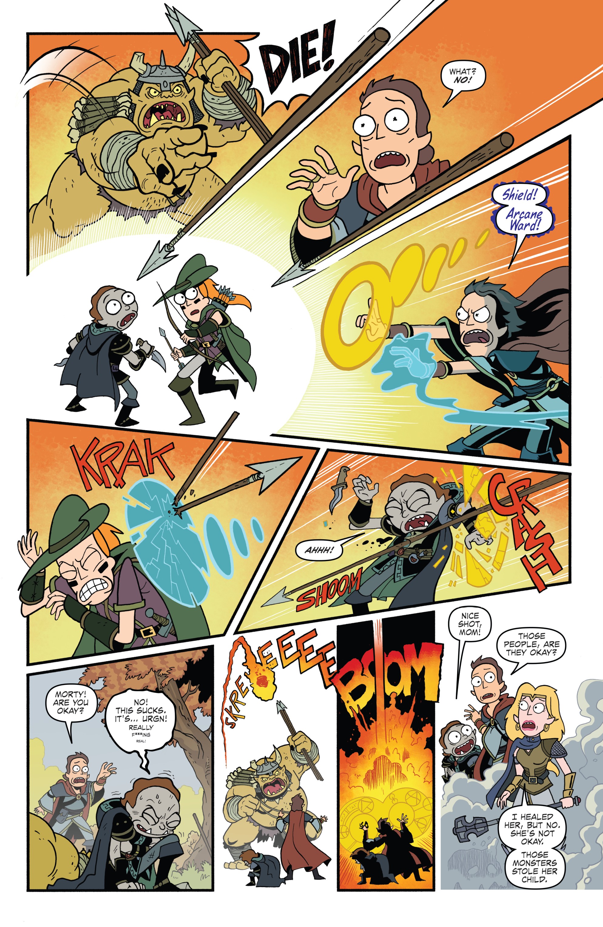 Rick and Morty vs. Dungeons & Dragons (2018-) issue 3 - Page 18