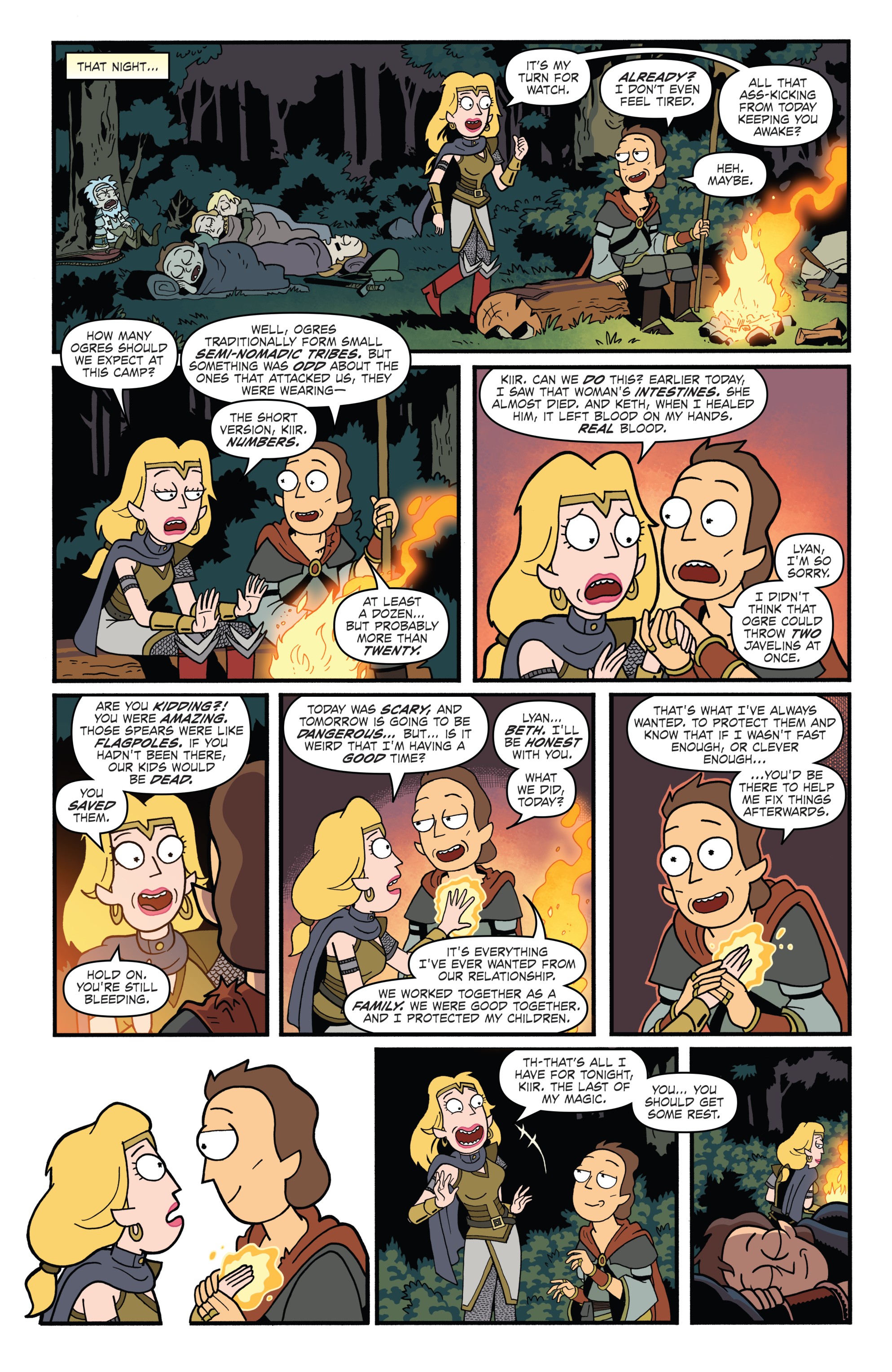 Rick and Morty vs. Dungeons & Dragons (2018-) issue 3 - Page 21