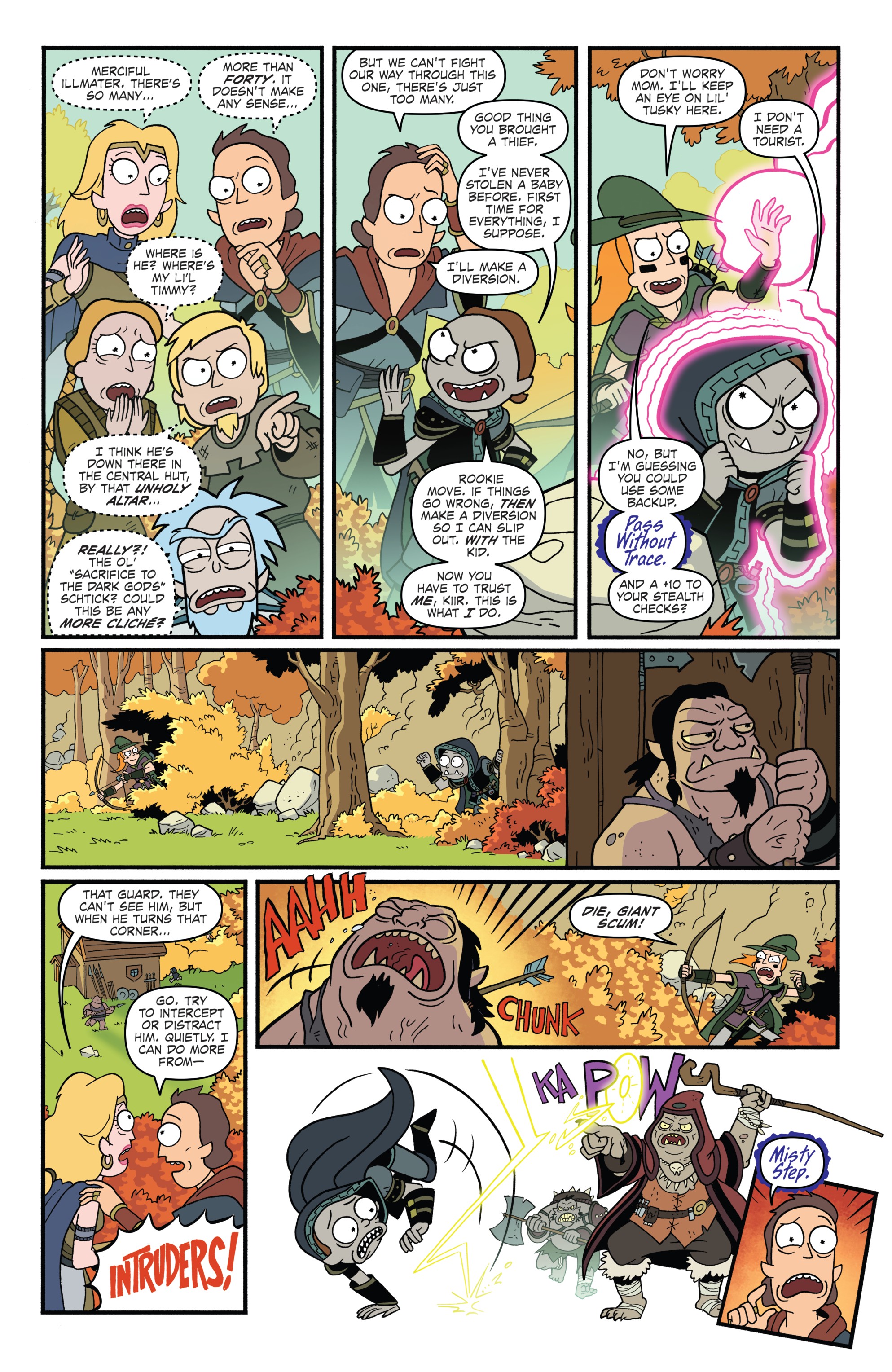 Rick and Morty vs. Dungeons & Dragons (2018-) issue 3 - Page 23