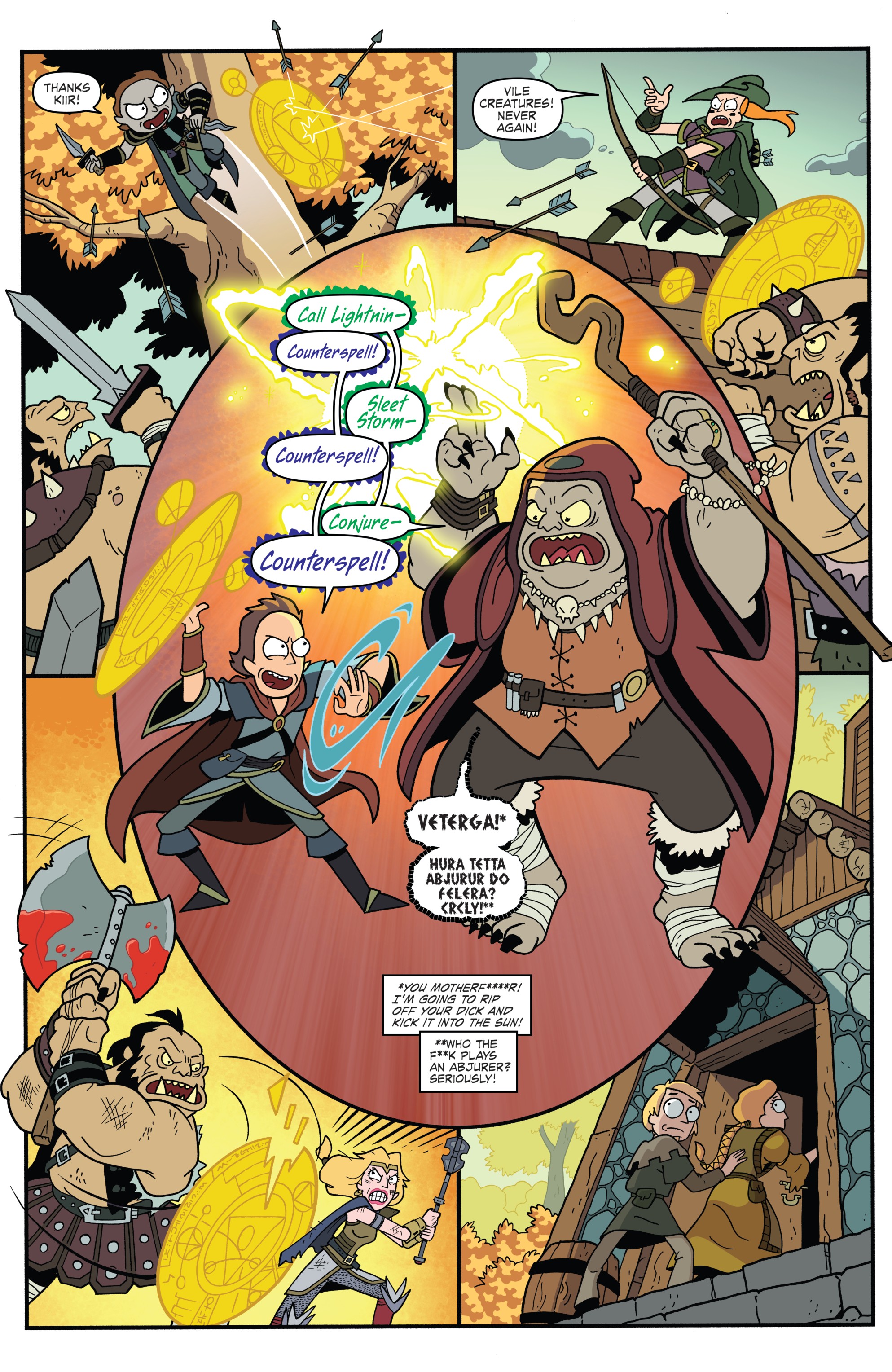 Rick and Morty vs. Dungeons & Dragons (2018-) issue 3 - Page 24