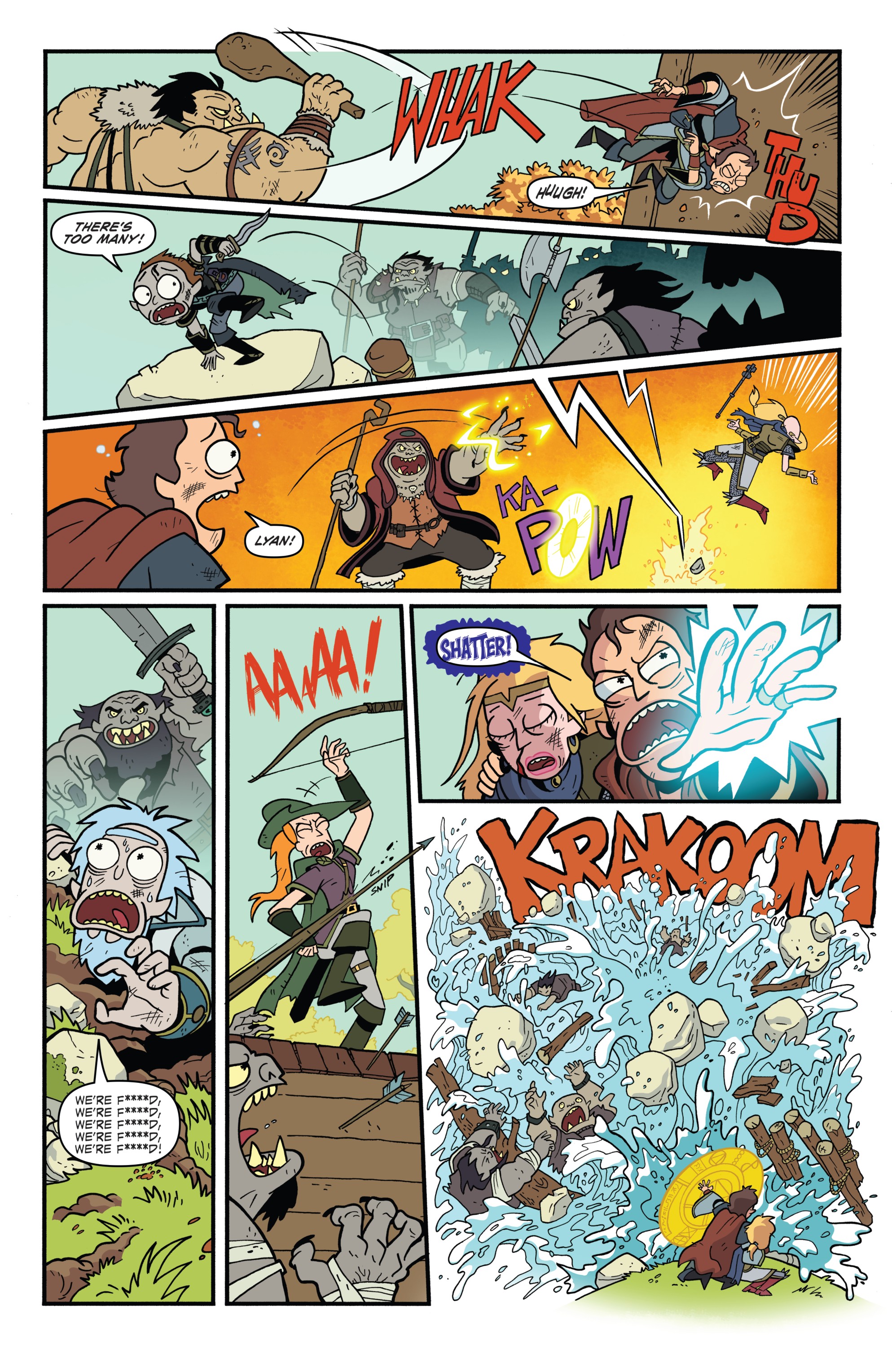 Rick and Morty vs. Dungeons & Dragons (2018-) issue 3 - Page 25