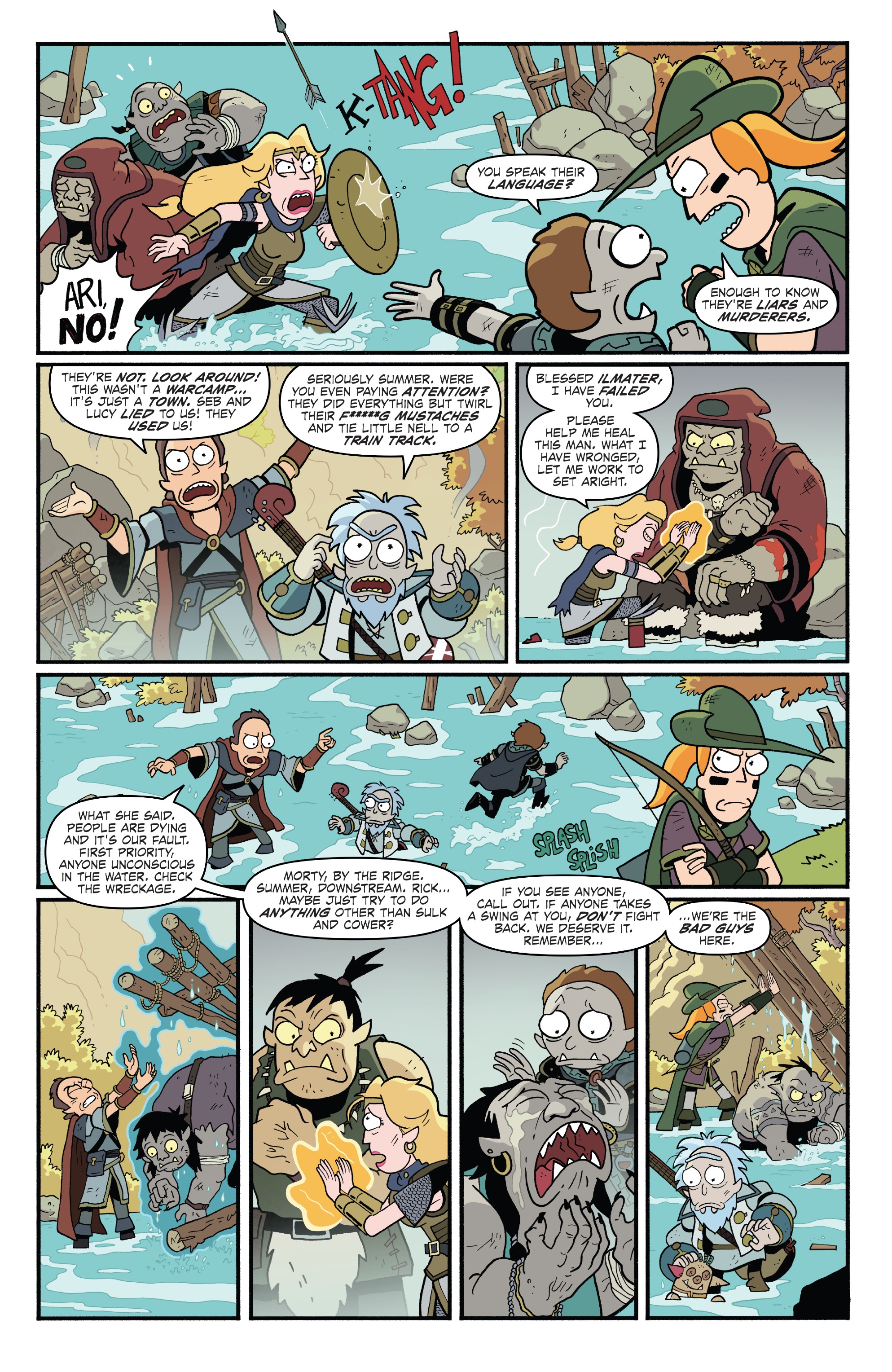 Rick and Morty vs. Dungeons & Dragons (2018-): Chapter 4 - Page 4