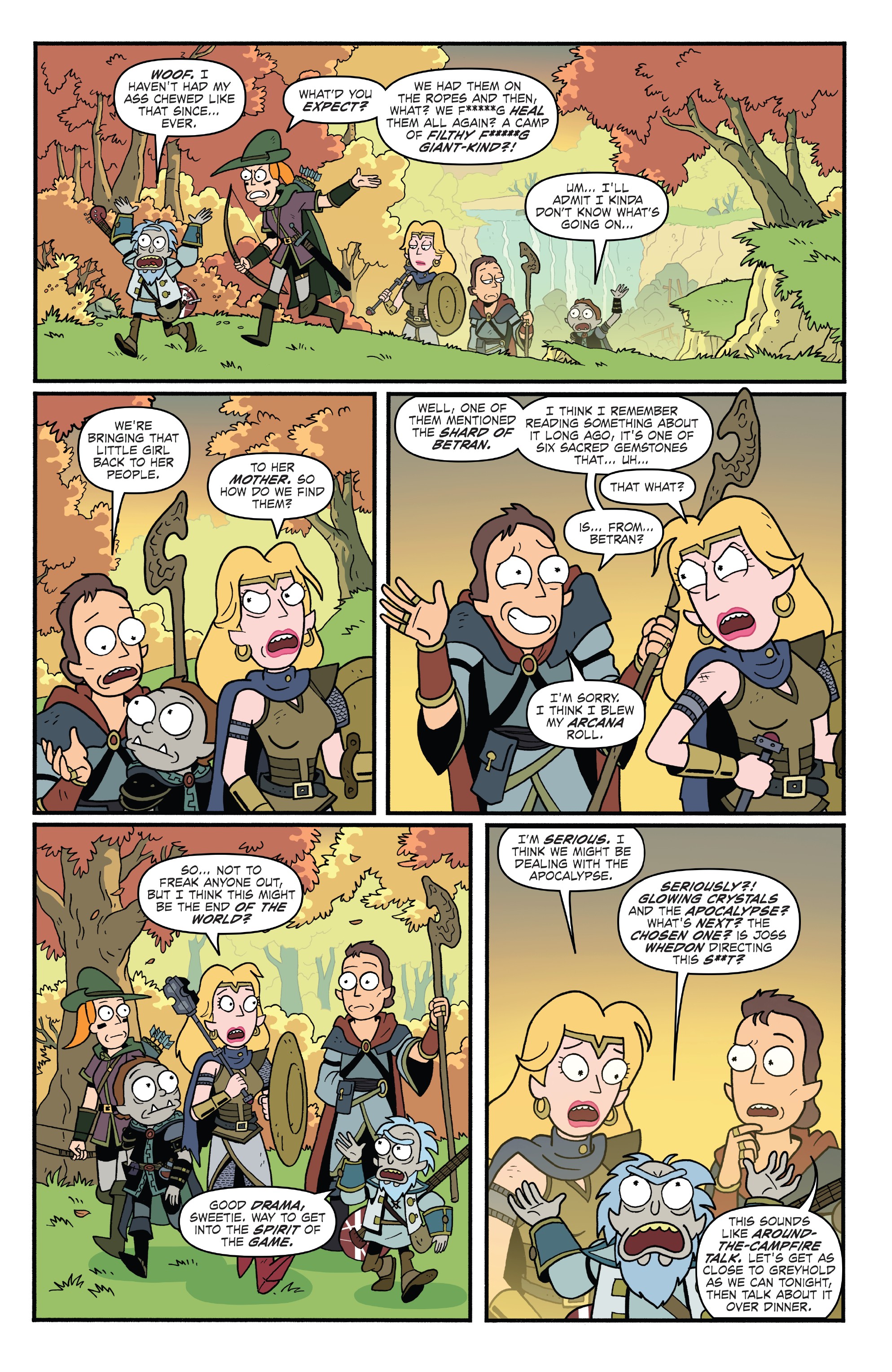 Rick and Morty vs. Dungeons & Dragons (2018-) issue 4 - Page 7