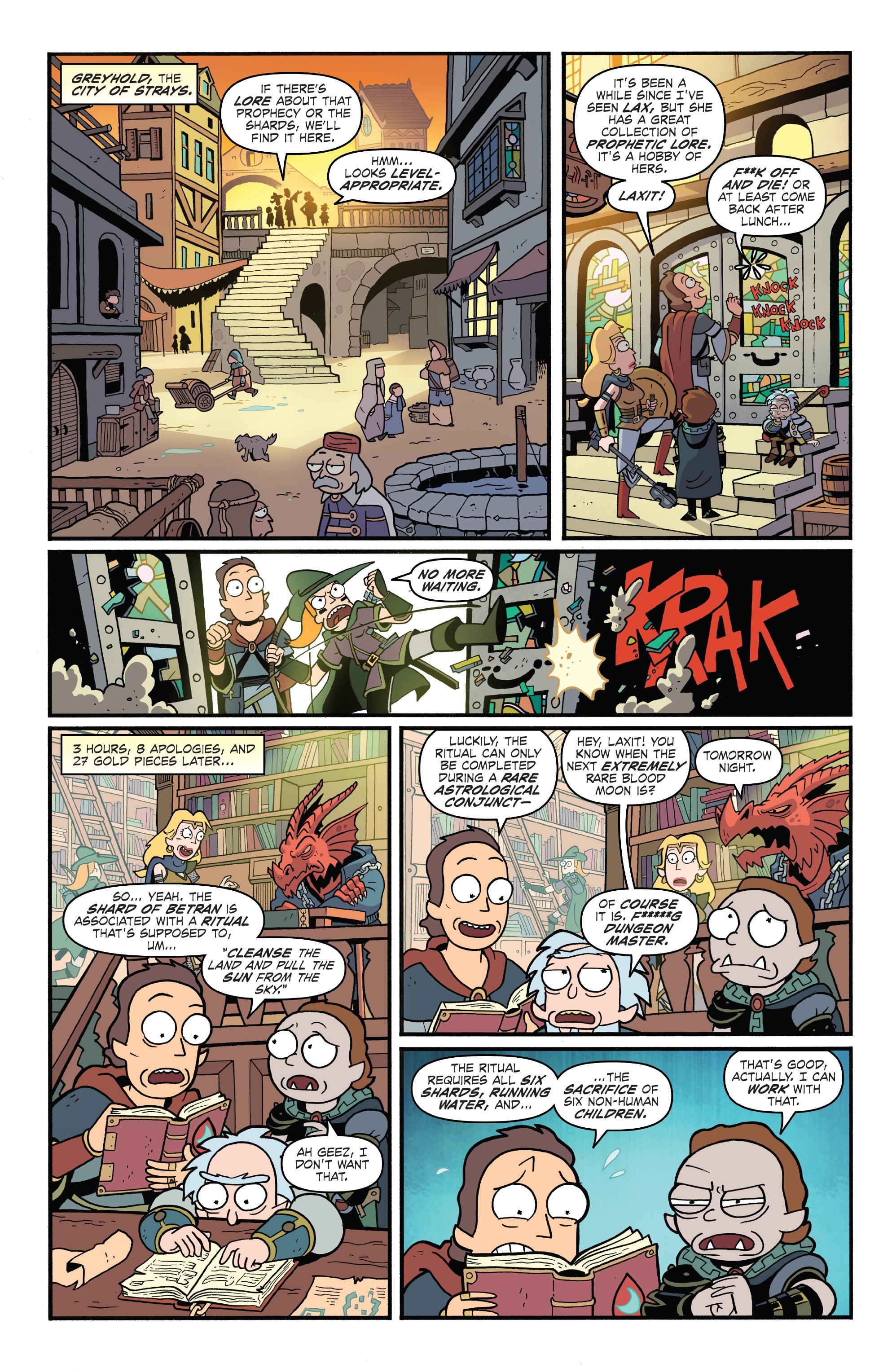 Rick and Morty vs. Dungeons & Dragons (2018-) issue 4 - Page 12