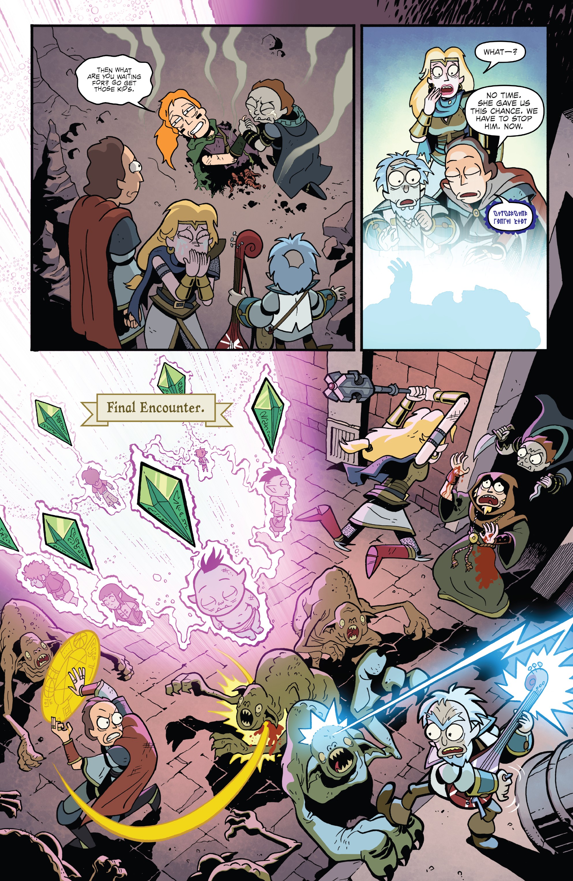 Rick and Morty vs. Dungeons & Dragons (2018-) issue 4 - Page 21