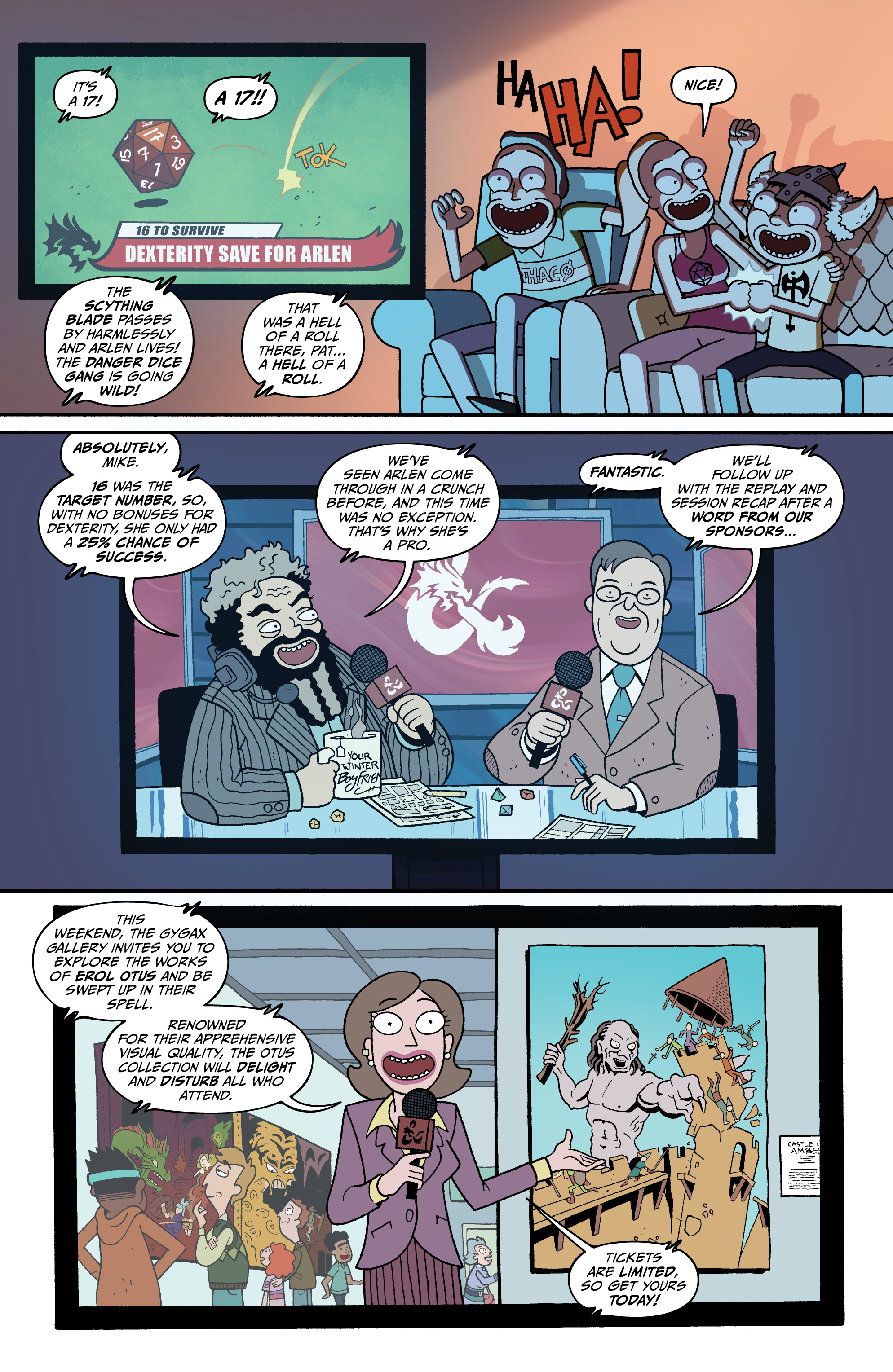 Rick and Morty vs. Dungeons & Dragons II: Painscape (2019-): Chapter 1 - Page 4