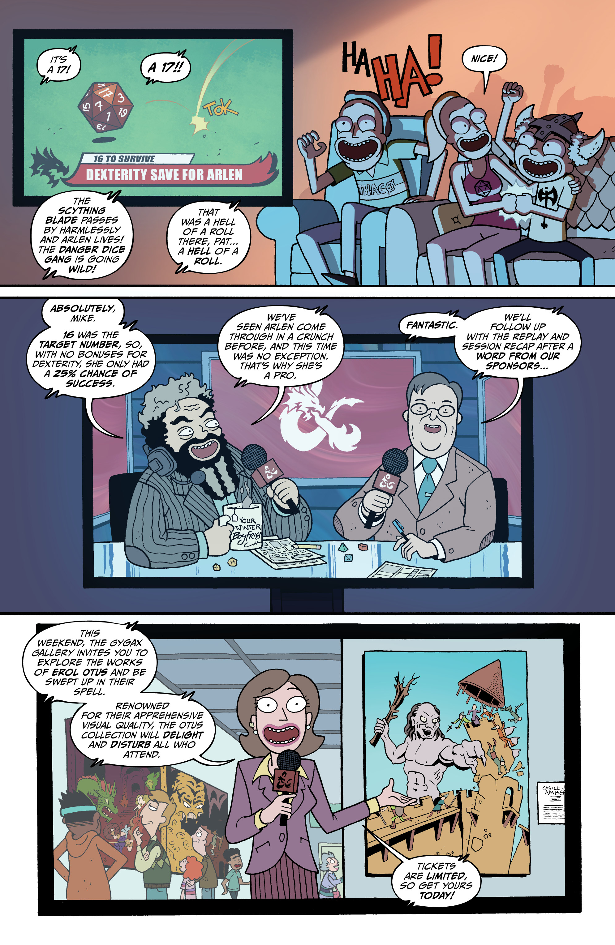 Rick and Morty vs. Dungeons & Dragons II: Painscape (2019-) issue 1 - Page 4