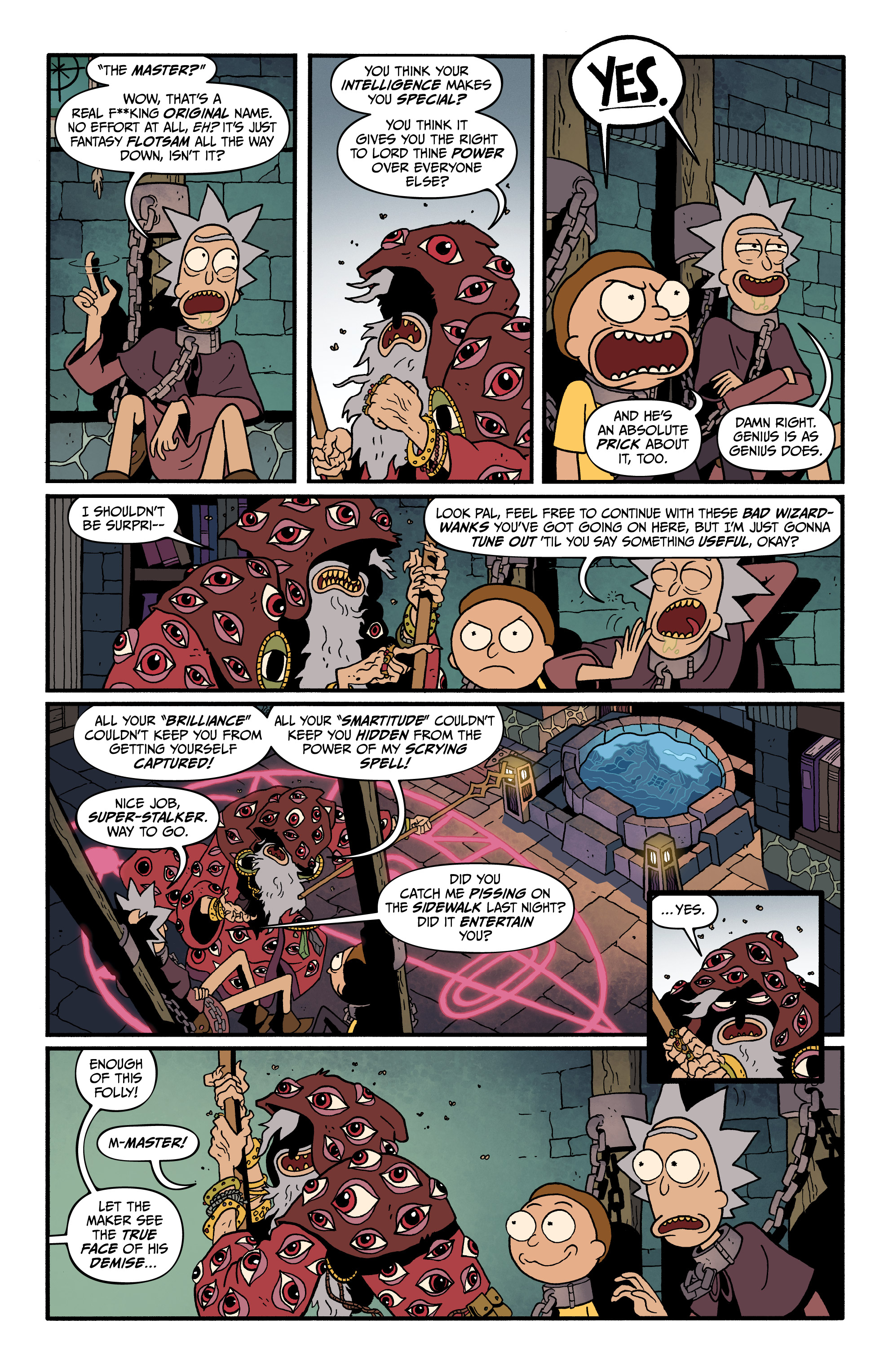 Rick and Morty vs. Dungeons & Dragons II: Painscape (2019-) issue 1 - Page 17