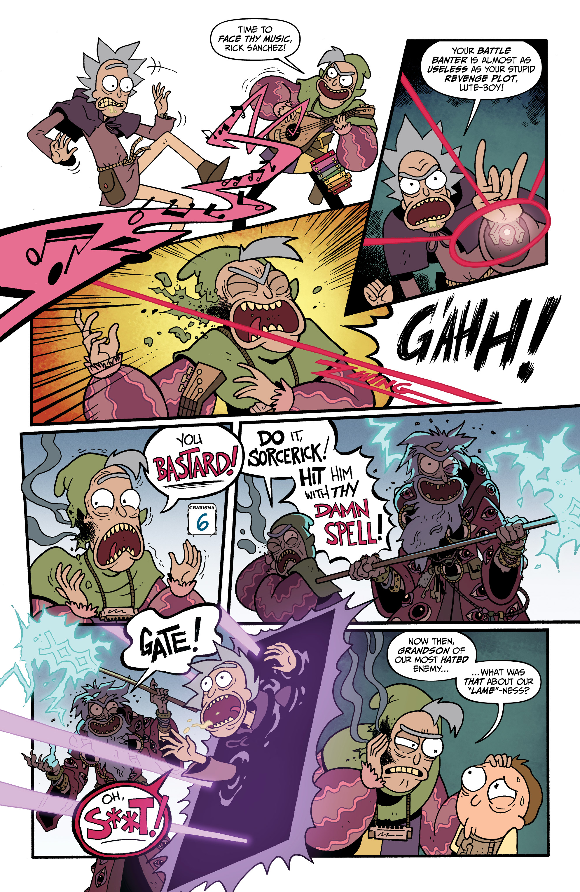 Rick and Morty vs. Dungeons & Dragons II: Painscape (2019-) issue 1 - Page 20