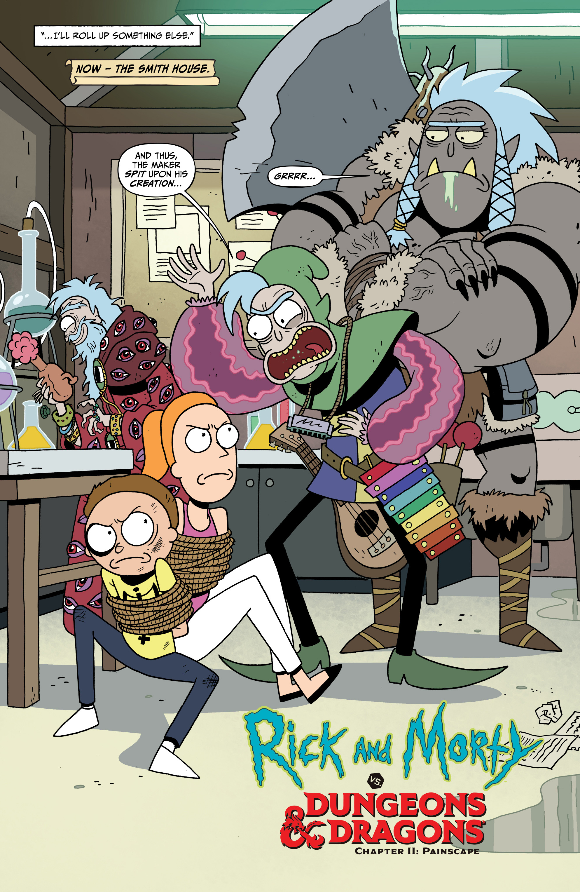 Rick and Morty vs. Dungeons & Dragons II: Painscape (2019-): Chapter 2 - Page 6