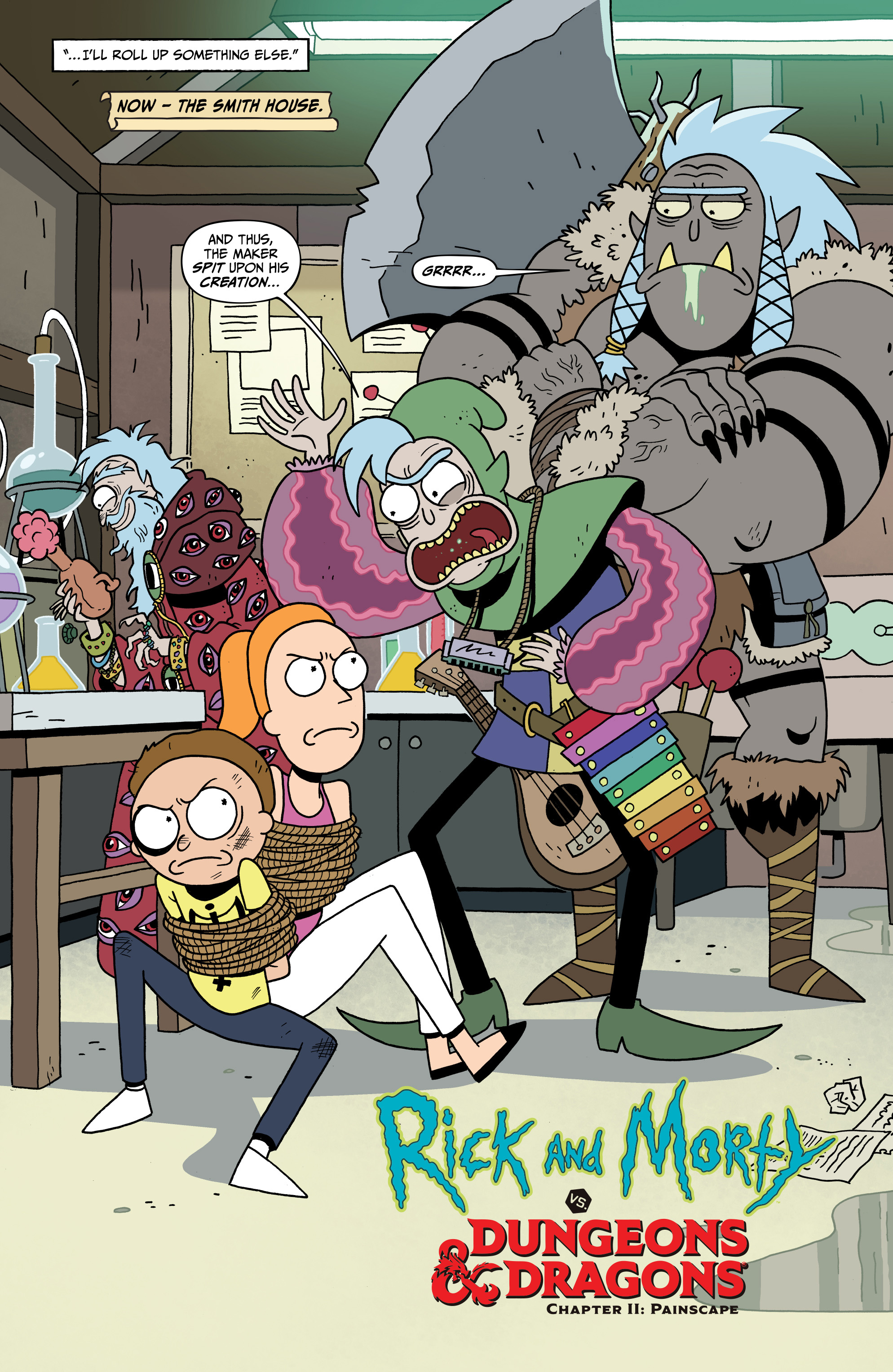 Rick and Morty vs. Dungeons & Dragons II: Painscape (2019-) issue 2 - Page 6