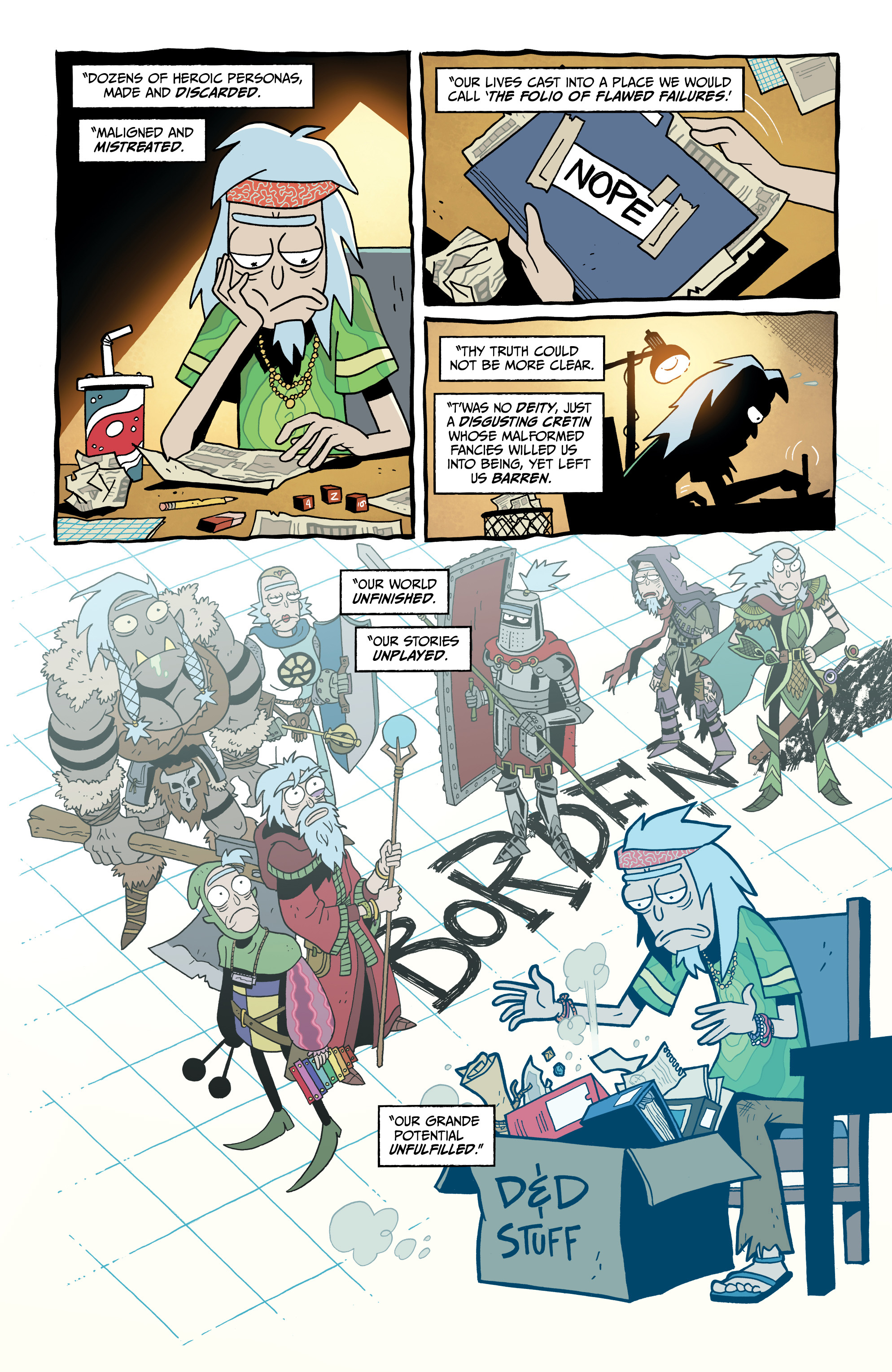 Rick and Morty vs. Dungeons & Dragons II: Painscape (2019-) issue 2 - Page 9