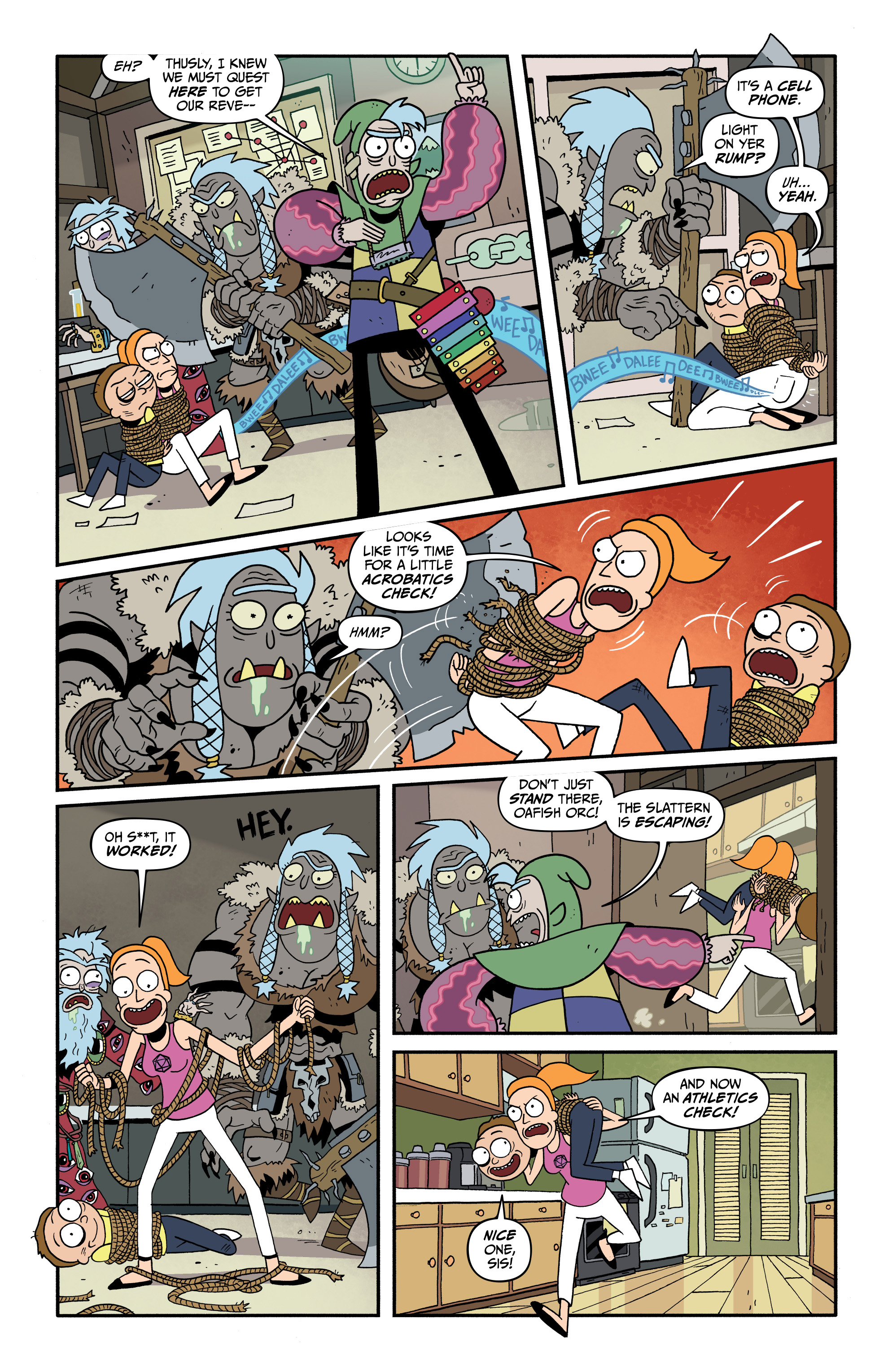 Rick and Morty vs. Dungeons & Dragons II: Painscape (2019-) issue 2 - Page 10