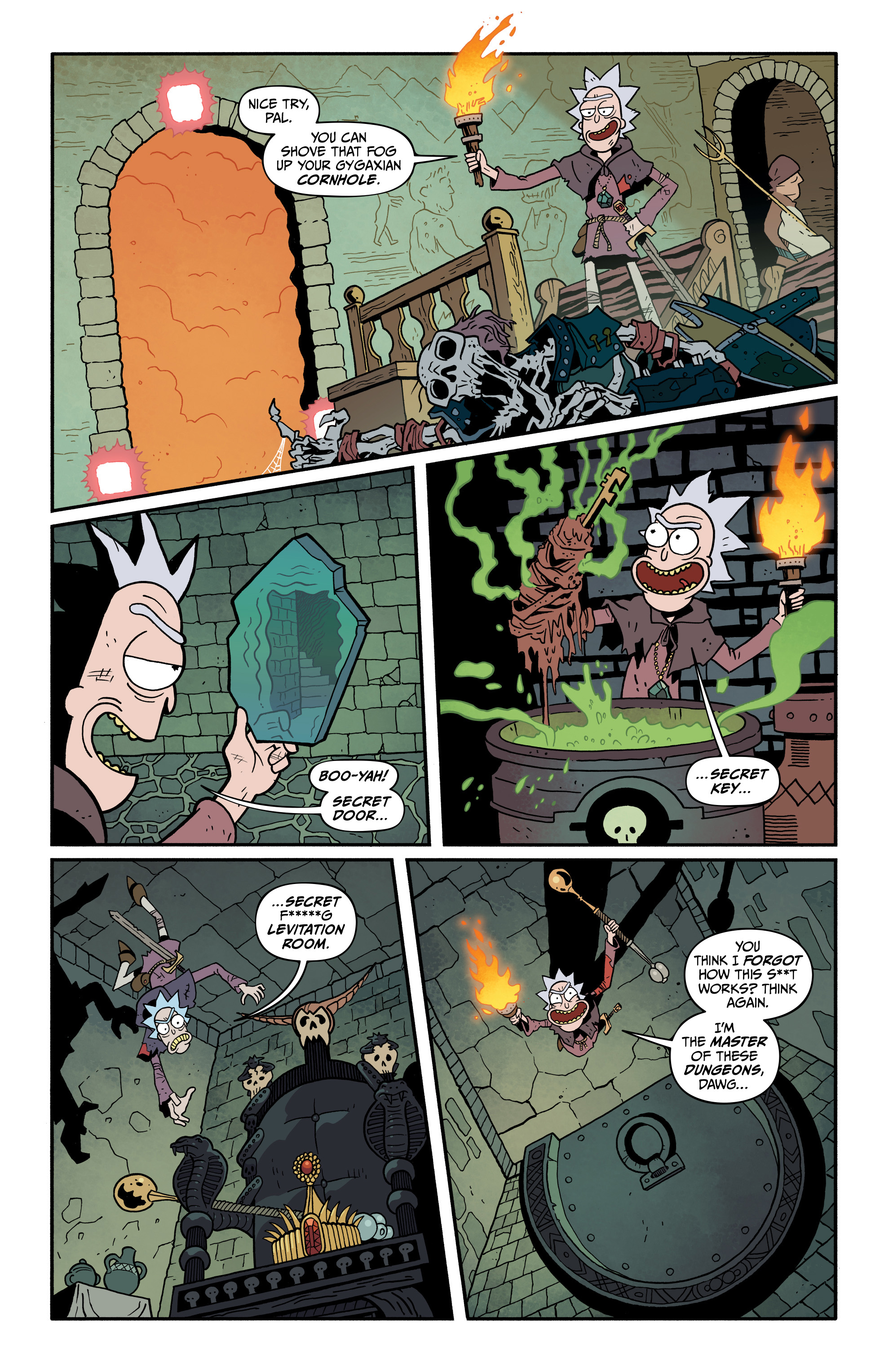 Rick and Morty vs. Dungeons & Dragons II: Painscape (2019-) issue 2 - Page 13