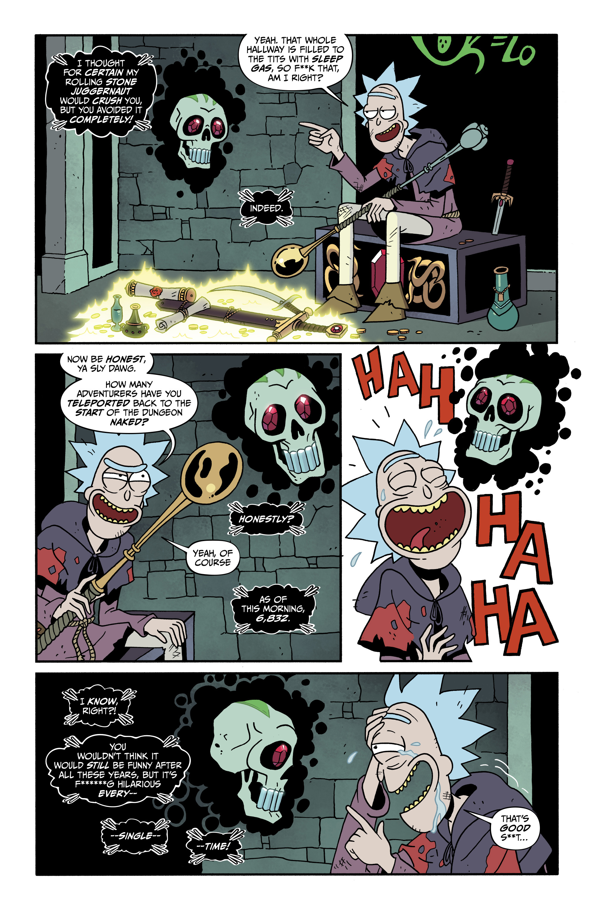 Rick and Morty vs. Dungeons & Dragons II: Painscape (2019-) issue 2 - Page 17