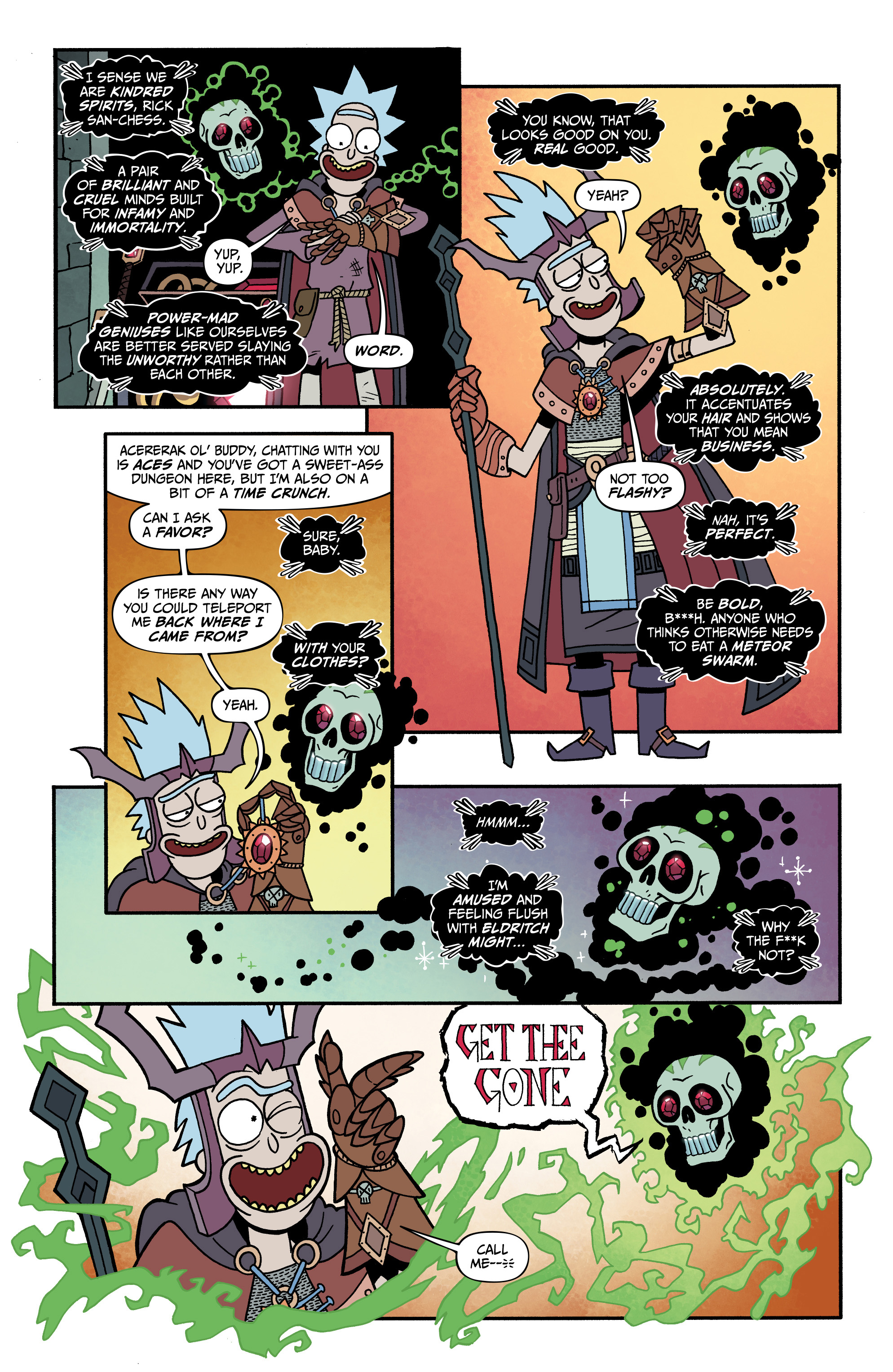 Rick and Morty vs. Dungeons & Dragons II: Painscape (2019-) issue 2 - Page 18