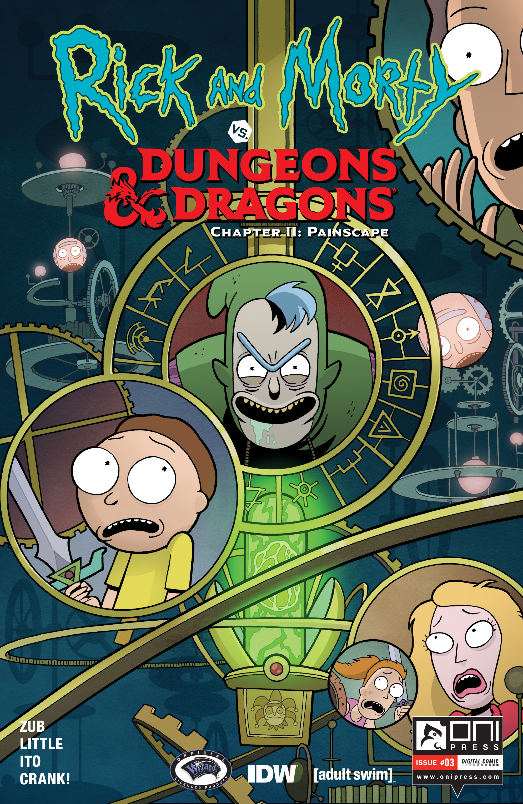 Rick and Morty vs. Dungeons & Dragons II: Painscape (2019-): Chapter 3 - Page 1
