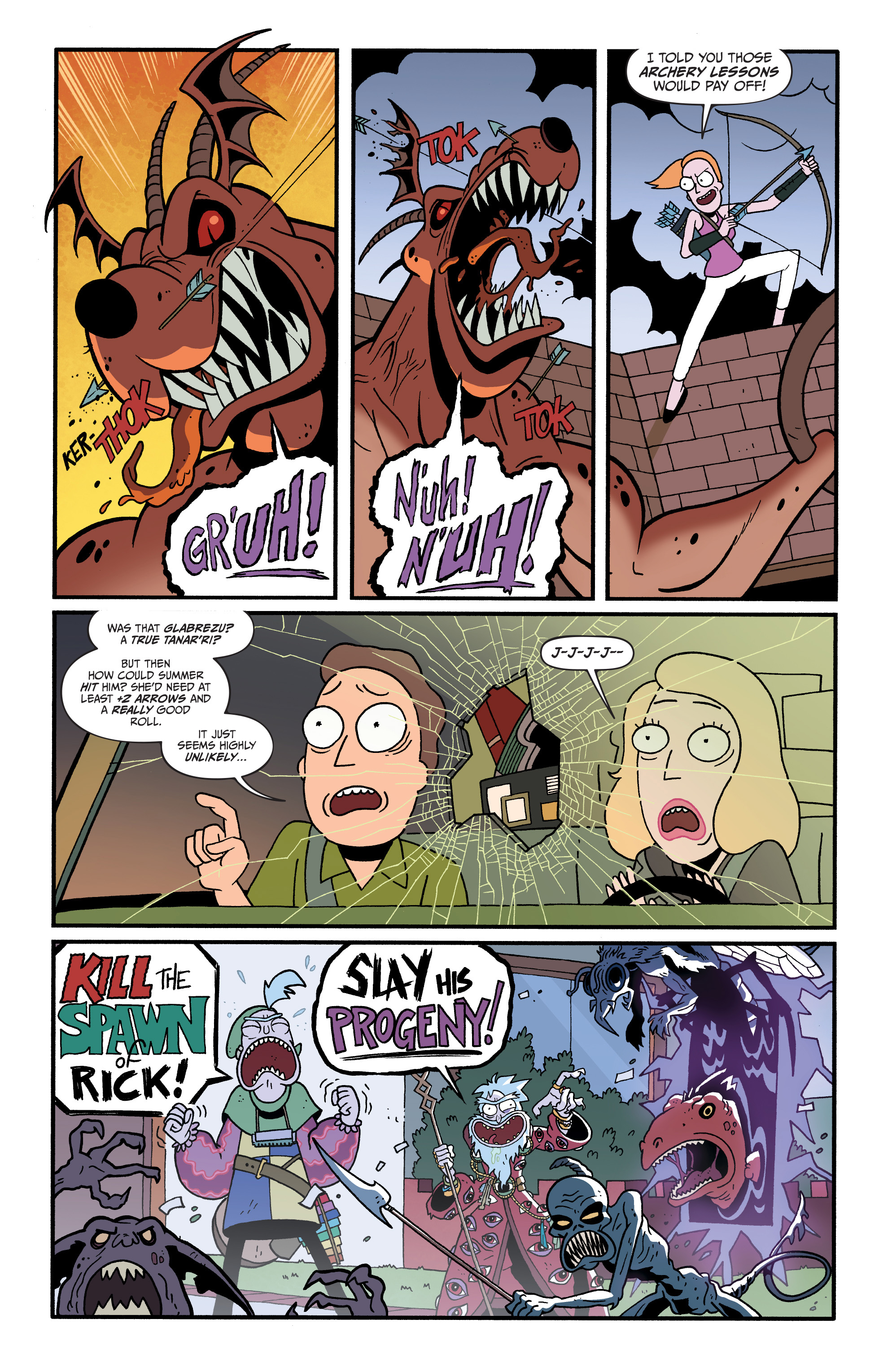 Rick and Morty vs. Dungeons & Dragons II: Painscape (2019-): Chapter 3 - Page 6