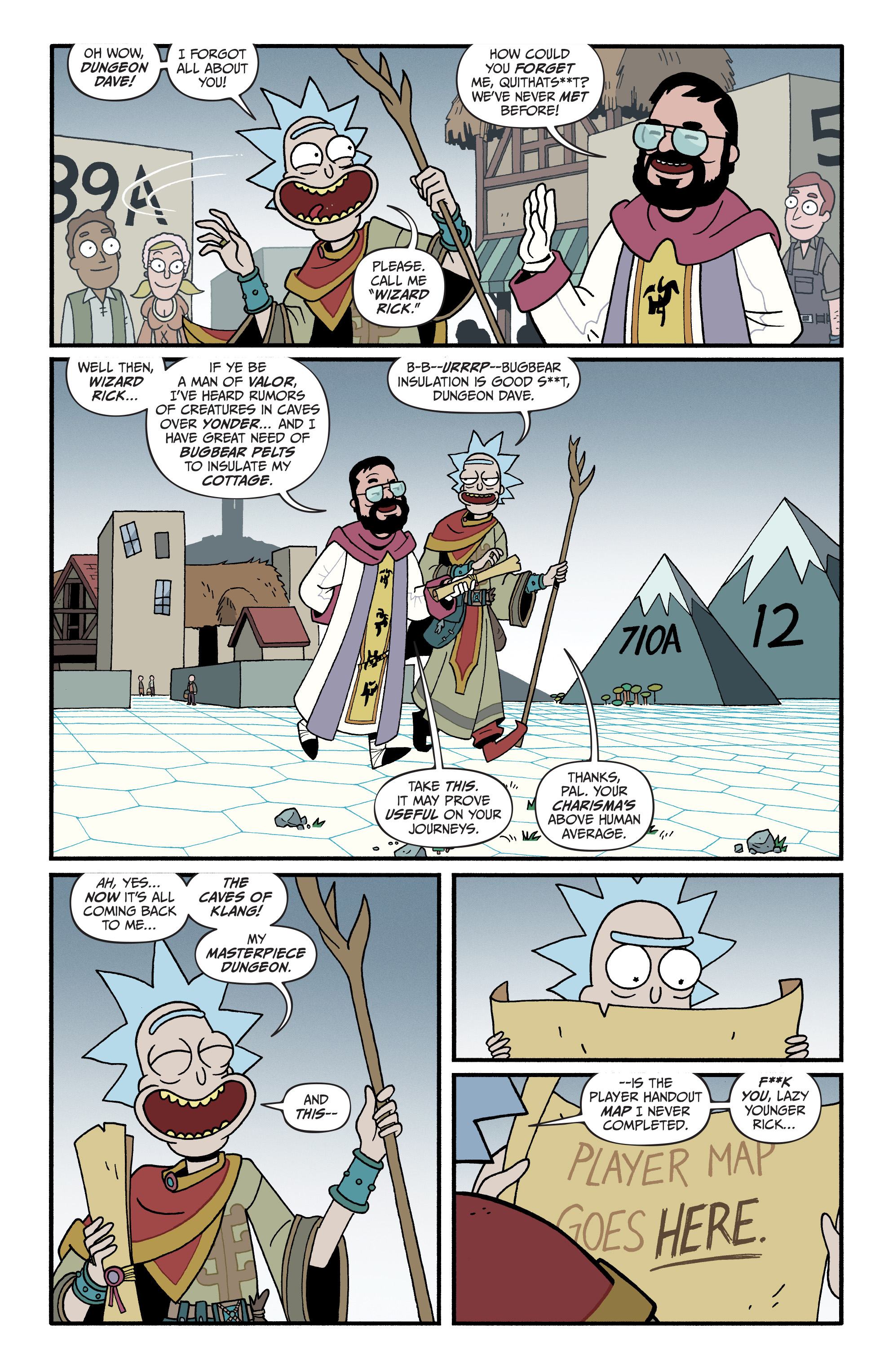 Rick and Morty vs. Dungeons & Dragons II: Painscape (2019-) issue 3 - Page 9