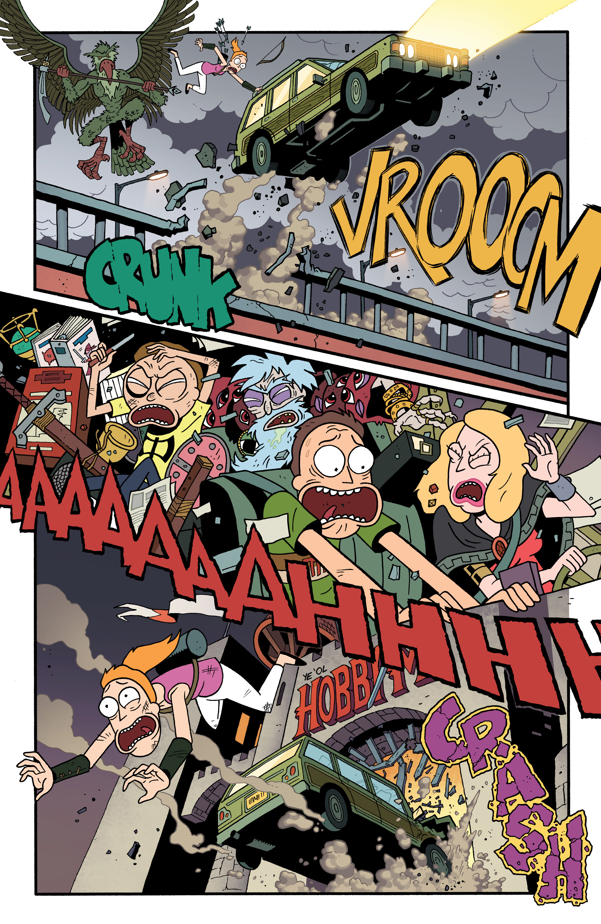 Rick and Morty vs. Dungeons & Dragons II: Painscape (2019-) issue 3 - Page 12