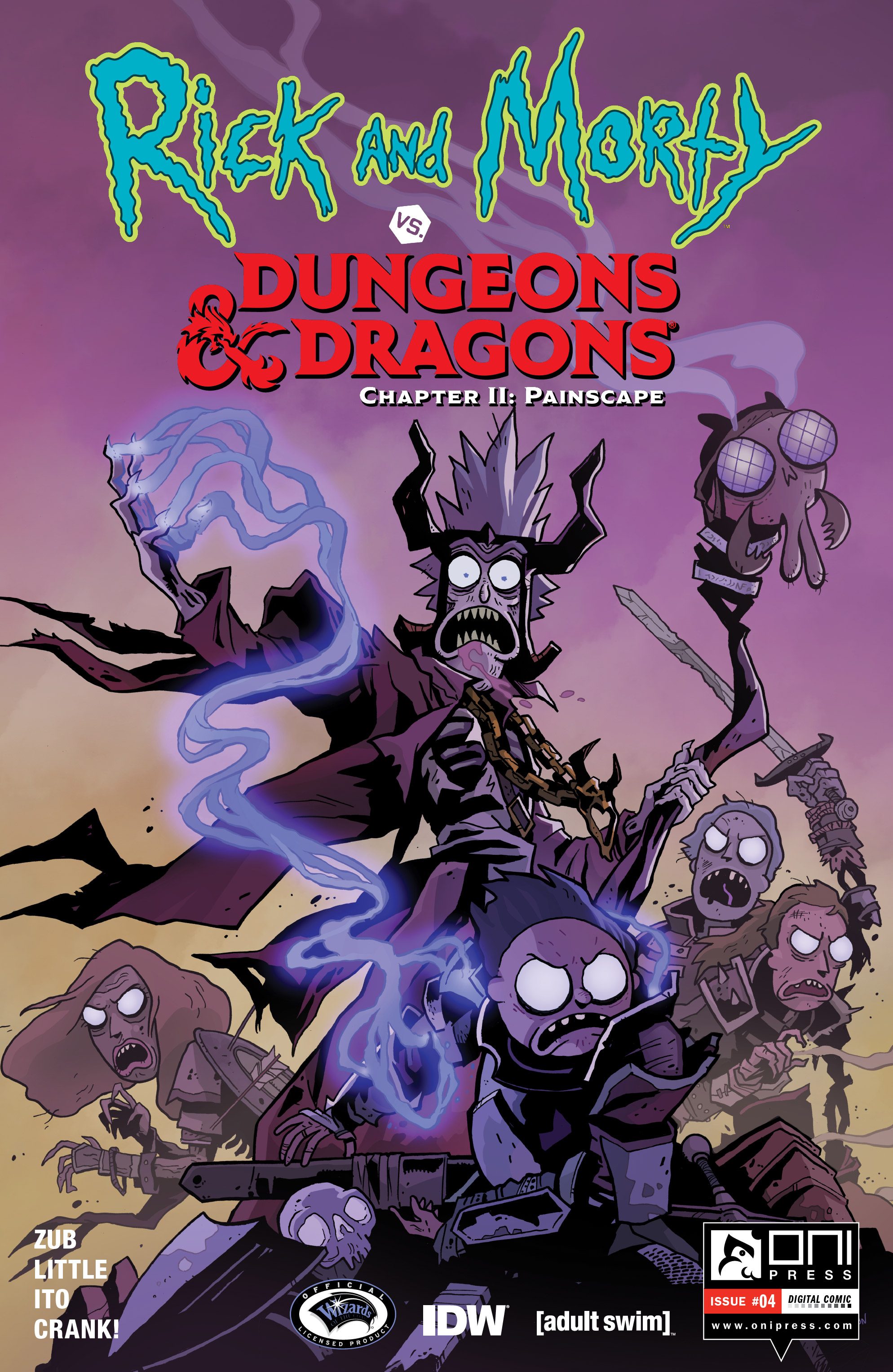 Rick and Morty vs. Dungeons & Dragons II: Painscape (2019-): Chapter 4 - Page 1