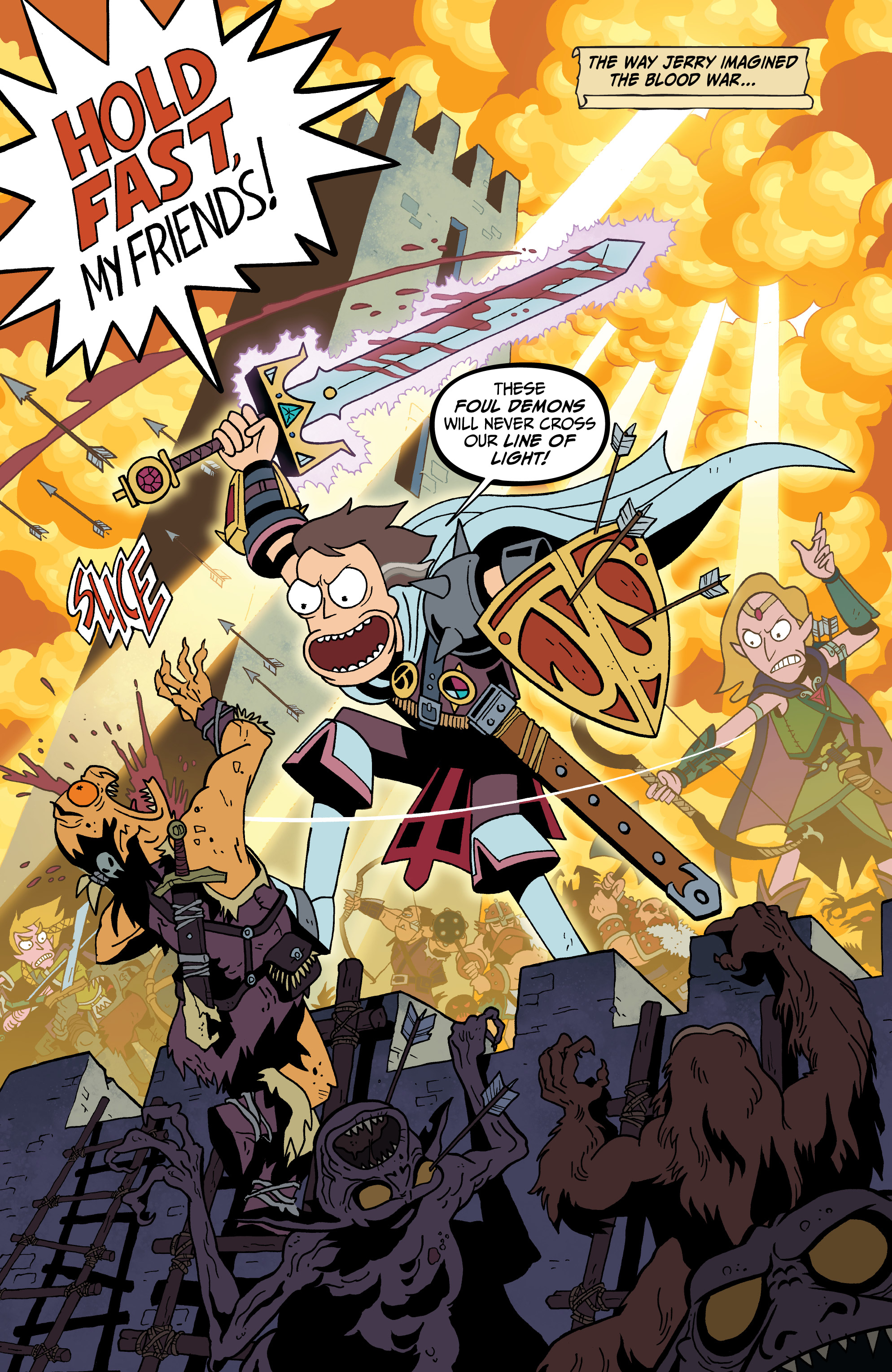 Rick and Morty vs. Dungeons & Dragons II: Painscape (2019-): Chapter 4 - Page 3