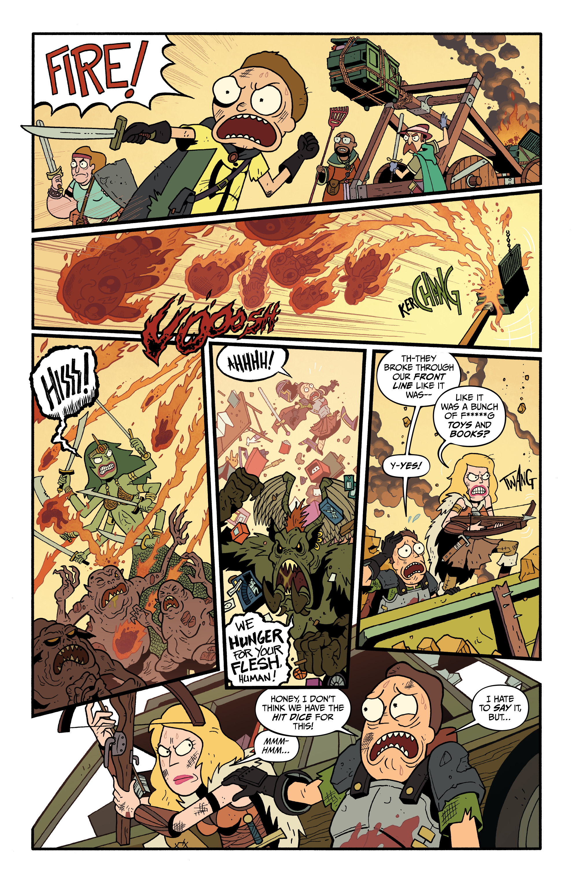 Rick and Morty vs. Dungeons & Dragons II: Painscape (2019-) issue 4 - Page 5