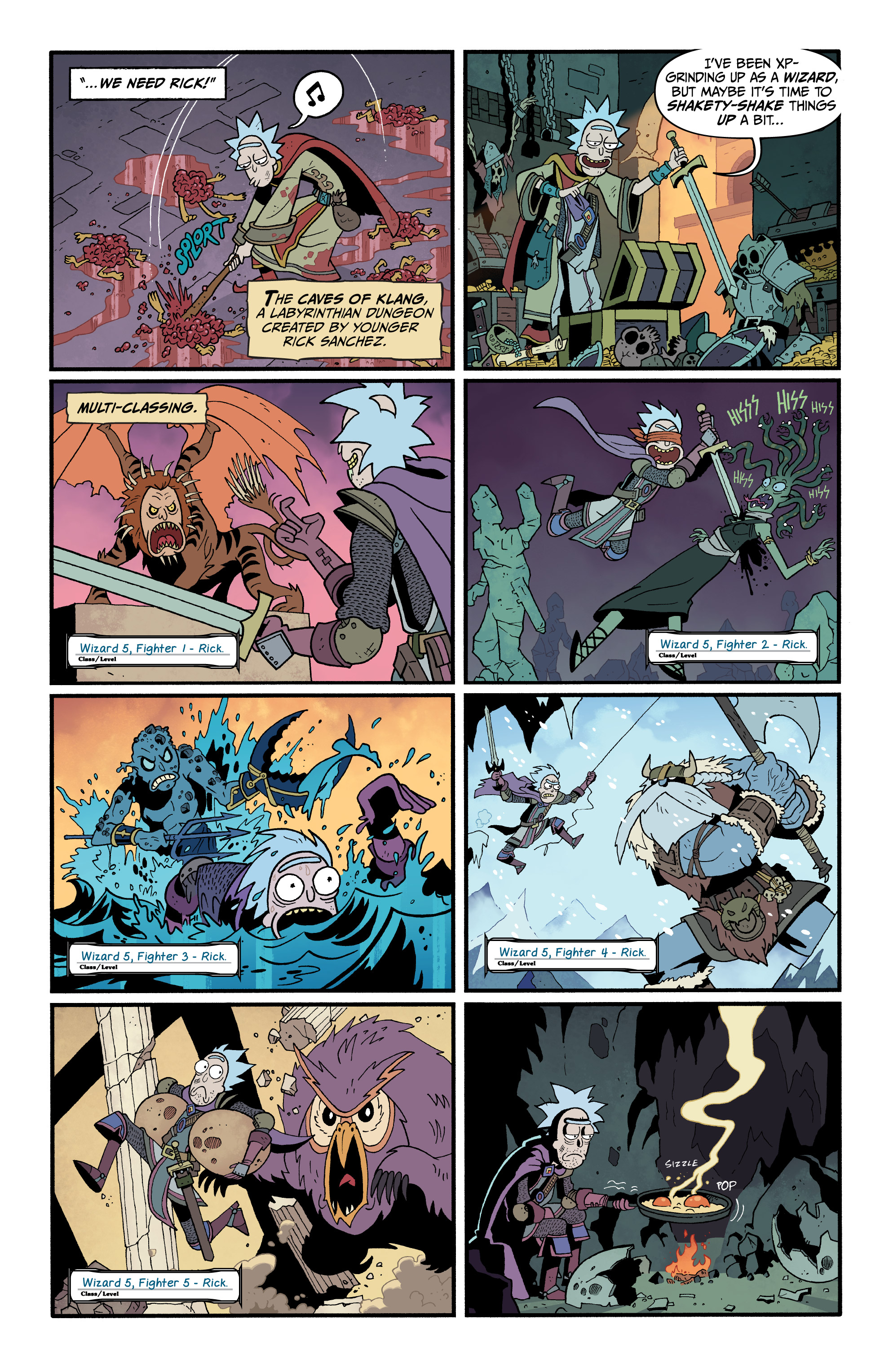 Rick and Morty vs. Dungeons & Dragons II: Painscape (2019-) issue 4 - Page 6