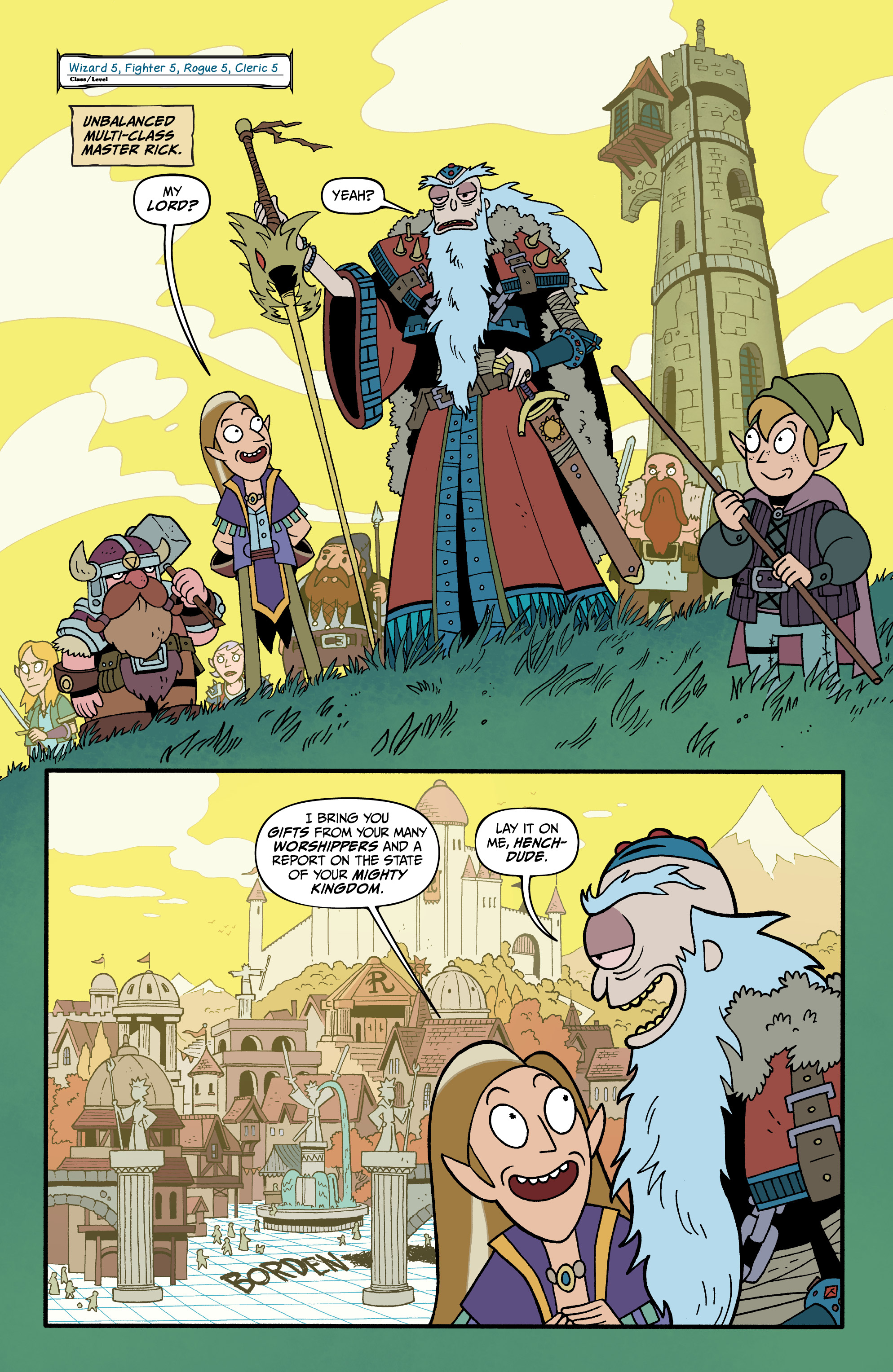 Rick and Morty vs. Dungeons & Dragons II: Painscape (2019-) issue 4 - Page 8