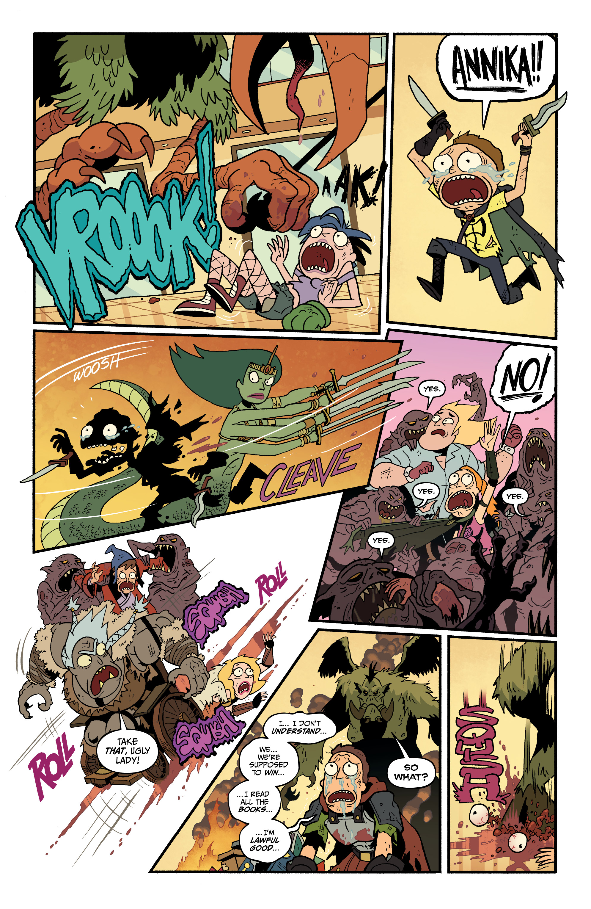 Rick and Morty vs. Dungeons & Dragons II: Painscape (2019-) issue 4 - Page 11