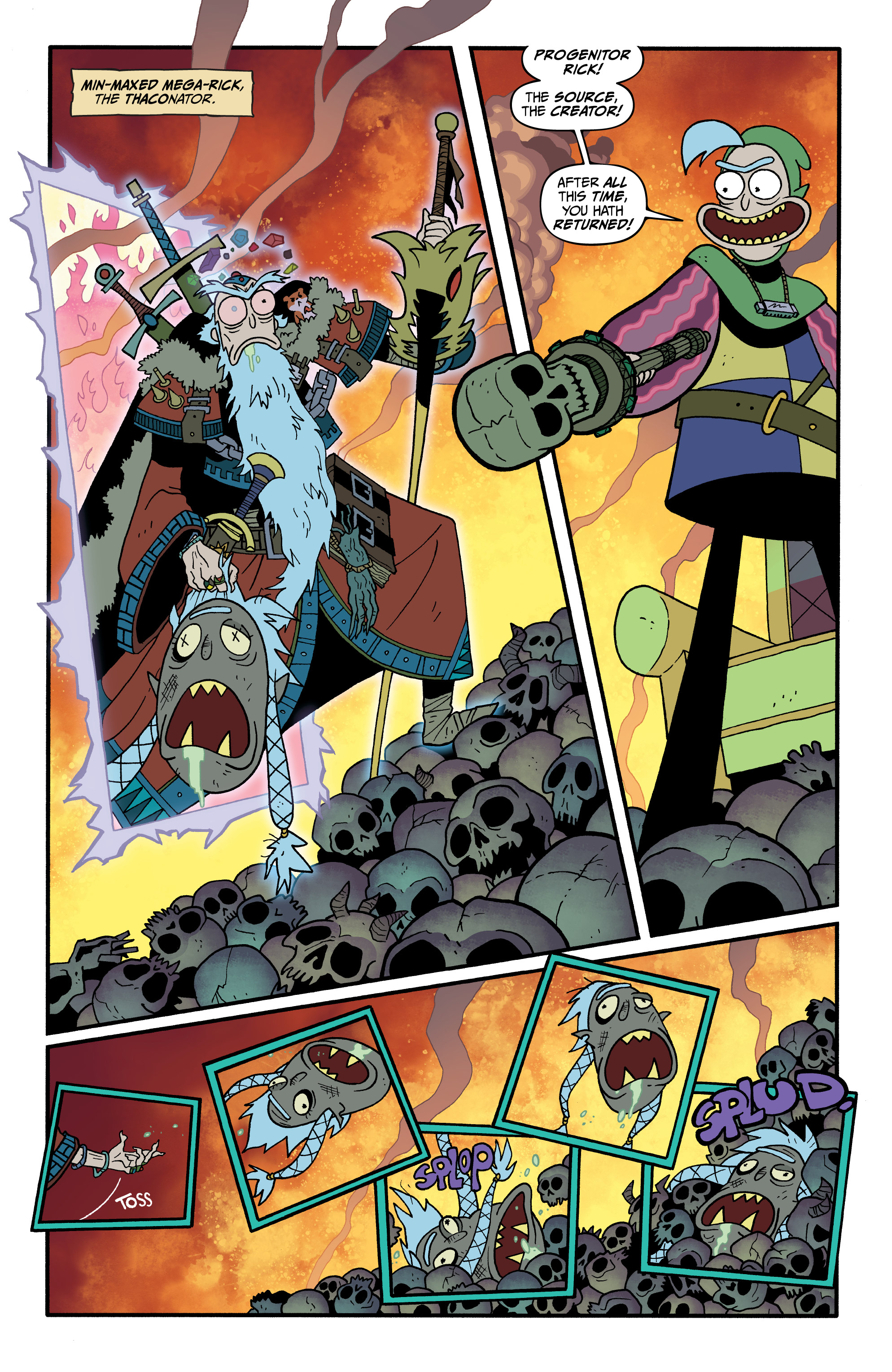 Rick and Morty vs. Dungeons & Dragons II: Painscape (2019-) issue 4 - Page 14