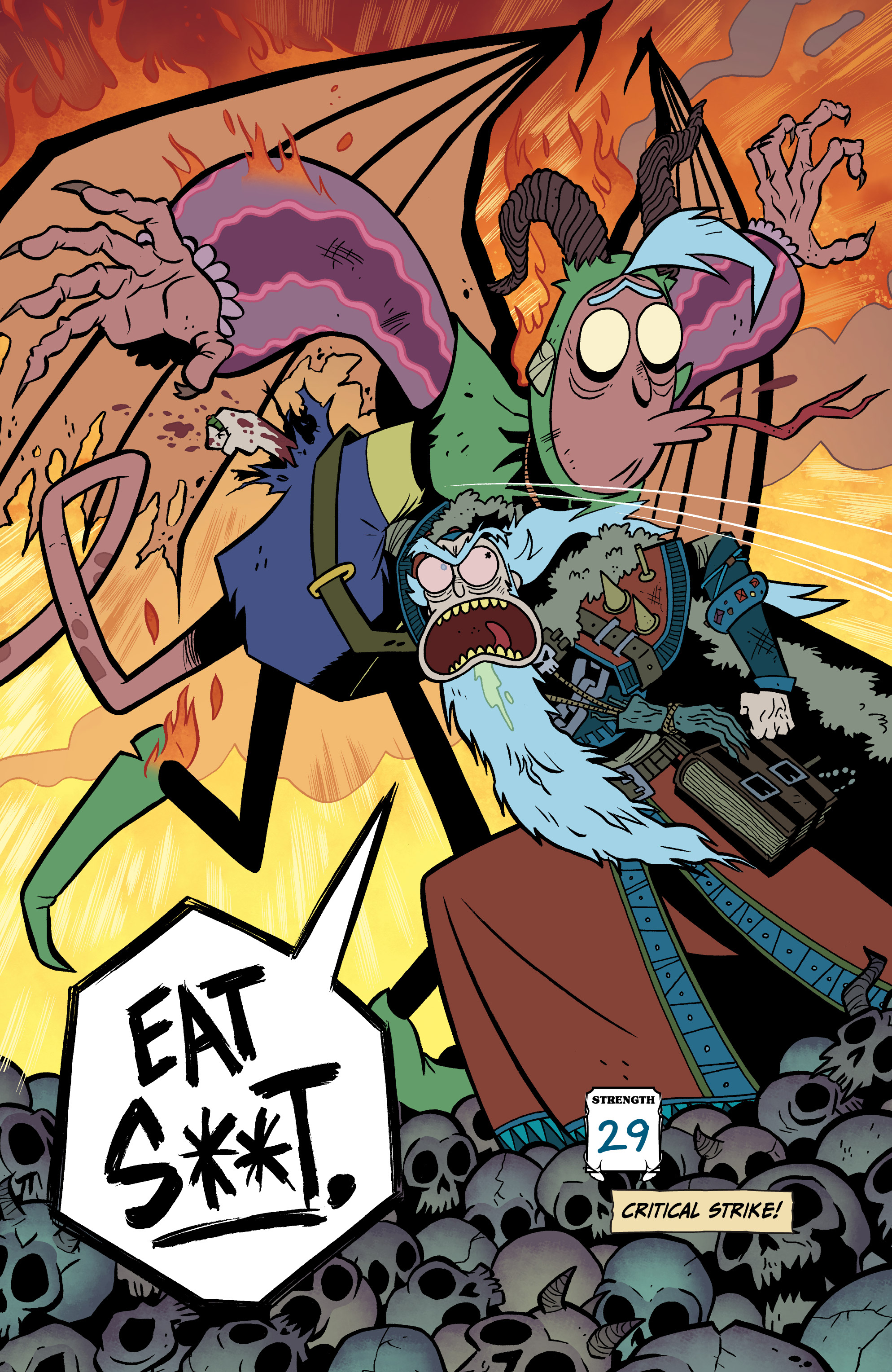 Rick and Morty vs. Dungeons & Dragons II: Painscape (2019-) issue 4 - Page 18