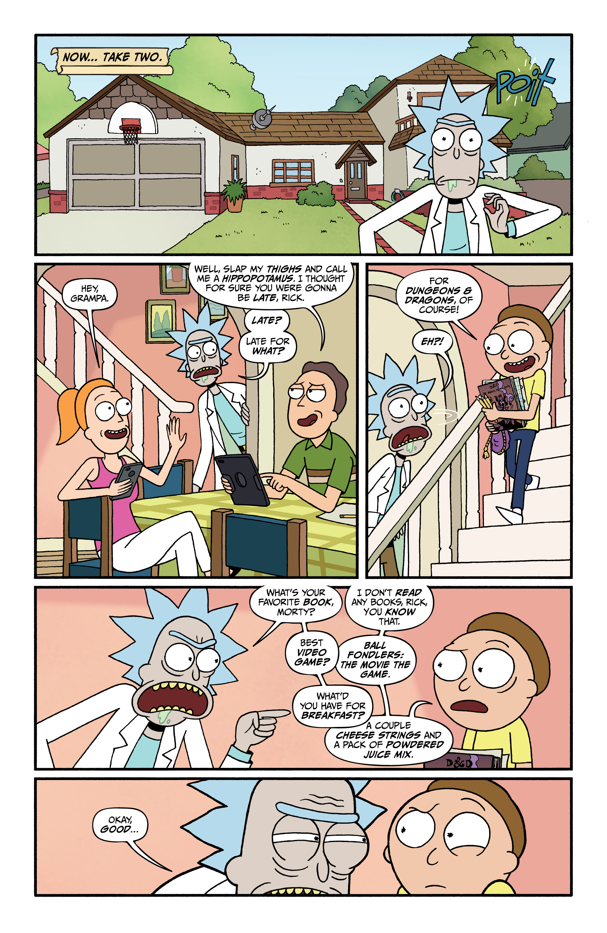 Rick and Morty vs. Dungeons & Dragons II: Painscape (2019-) issue 4 - Page 21