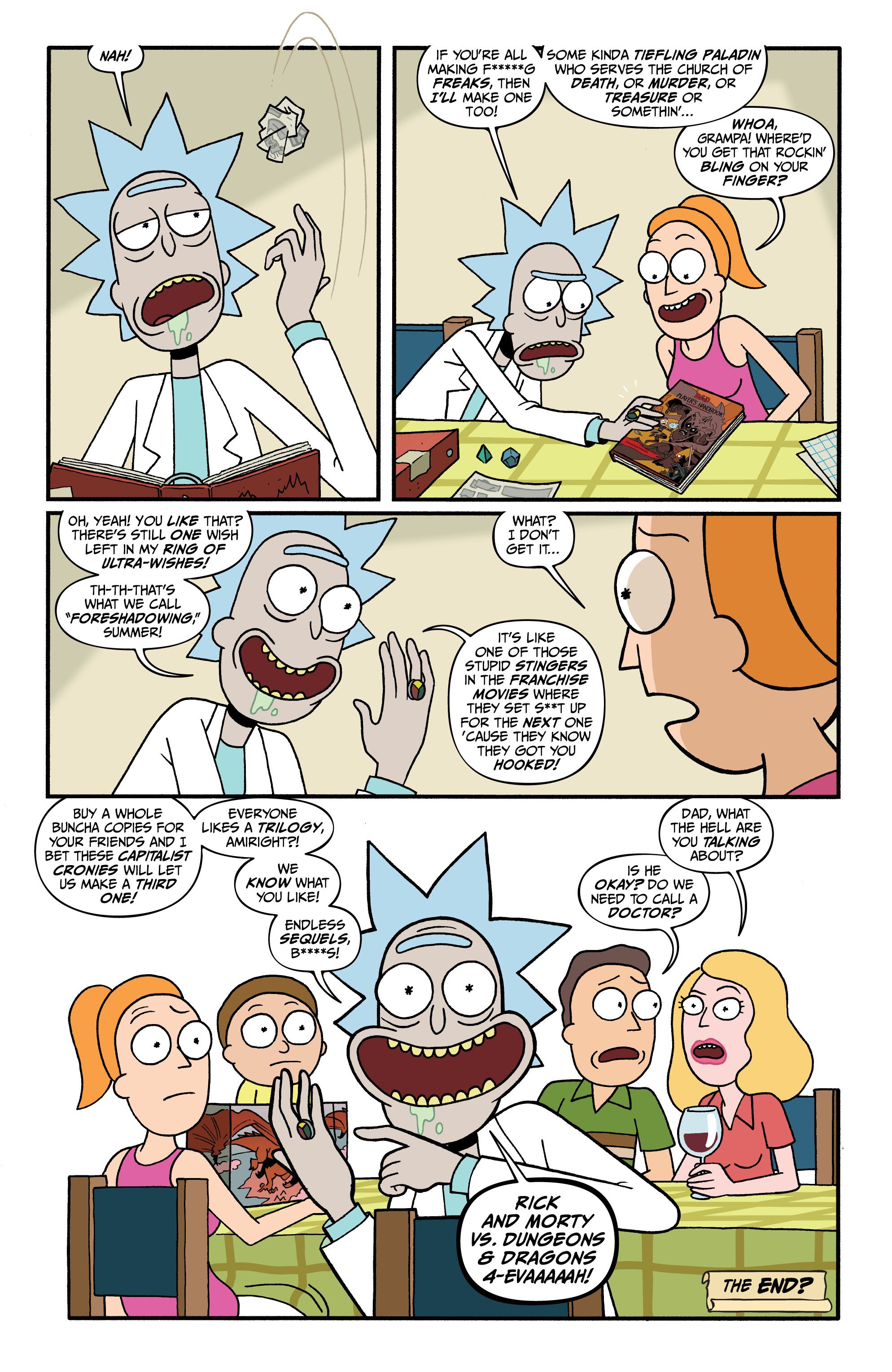 Rick and Morty vs. Dungeons & Dragons II: Painscape (2019-) issue 4 - Page 23