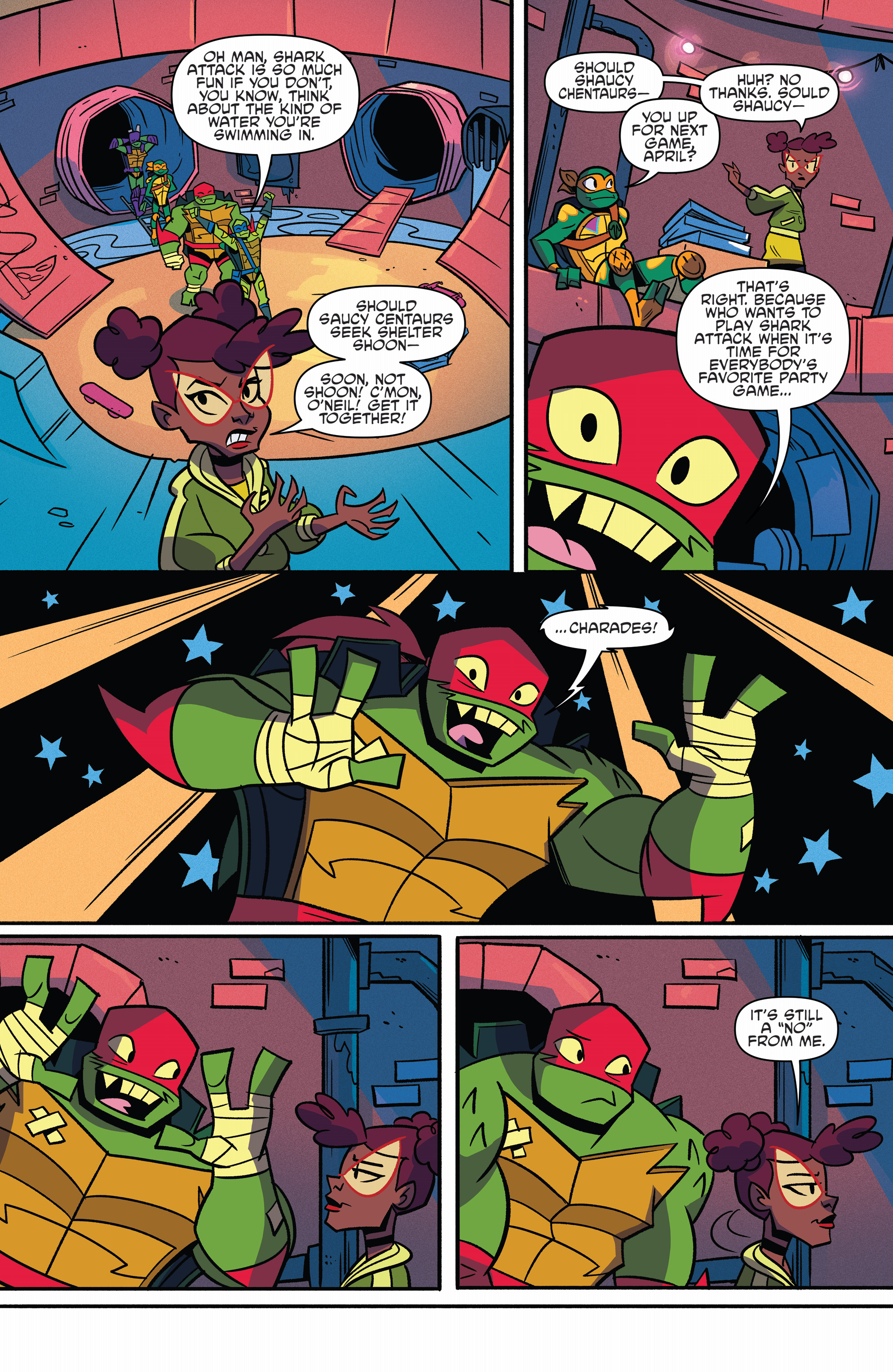 Rise of Teenage Mutant Ninja Turtles: Sound Off (2019-) issue 1 - Page 9