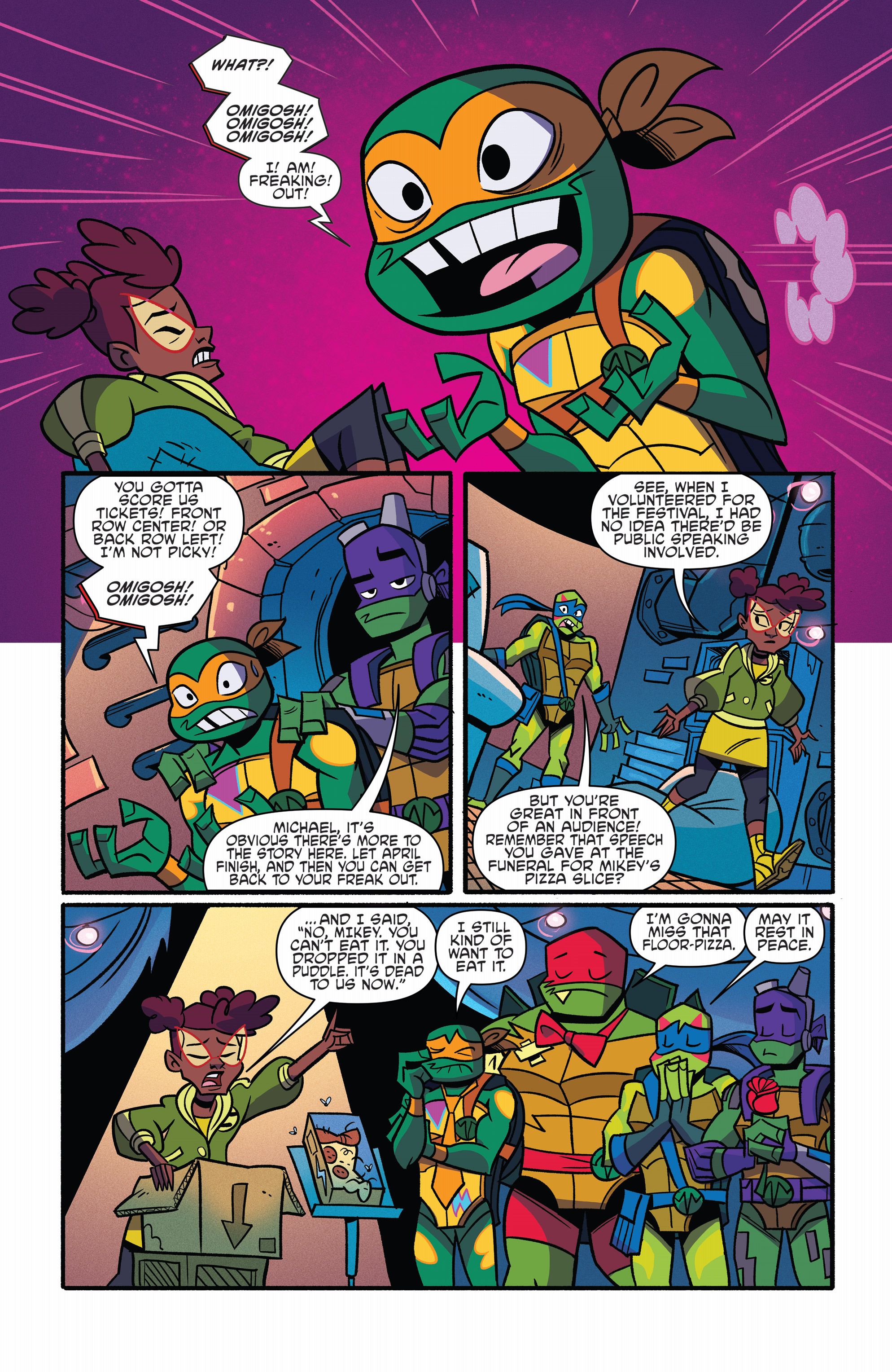 Rise of Teenage Mutant Ninja Turtles: Sound Off (2019-) issue 1 - Page 11