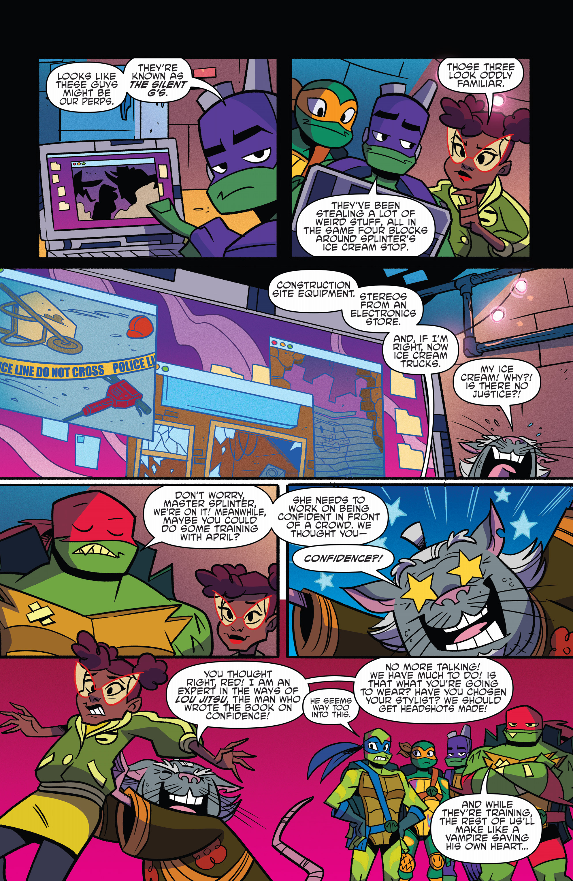 Rise of Teenage Mutant Ninja Turtles: Sound Off (2019-) issue 1 - Page 14