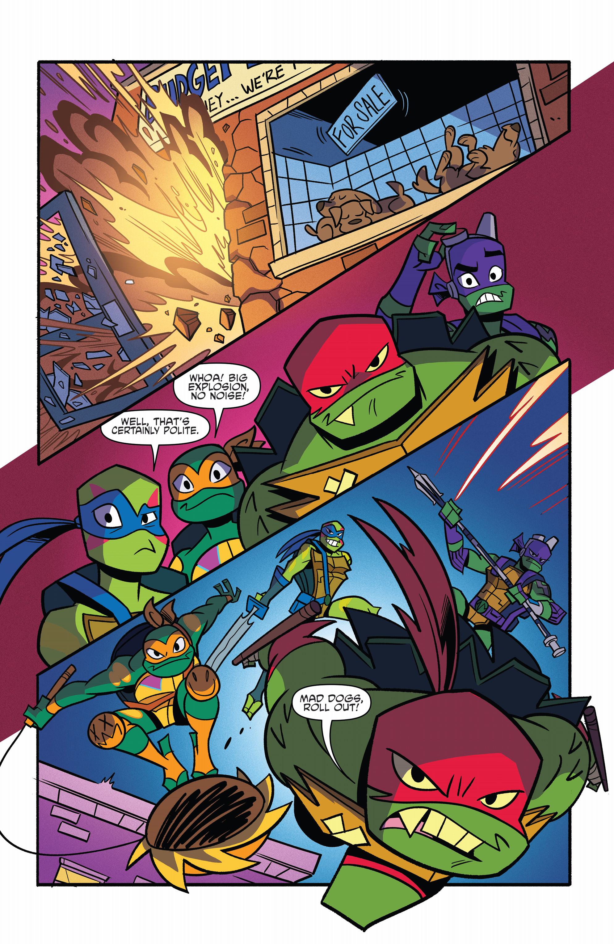 Rise of Teenage Mutant Ninja Turtles: Sound Off (2019-) issue 1 - Page 16