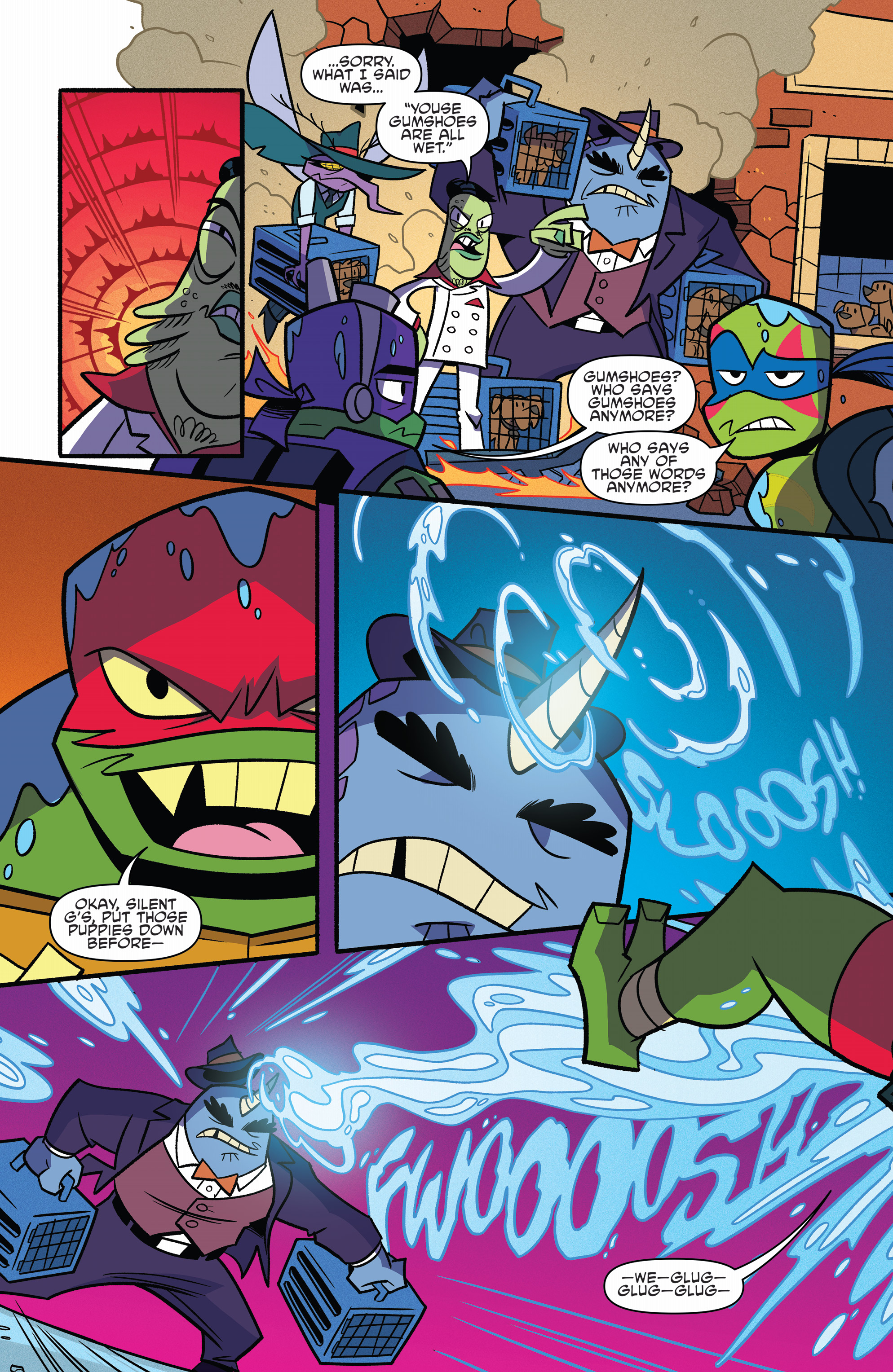 Rise of Teenage Mutant Ninja Turtles: Sound Off (2019-) issue 1 - Page 18